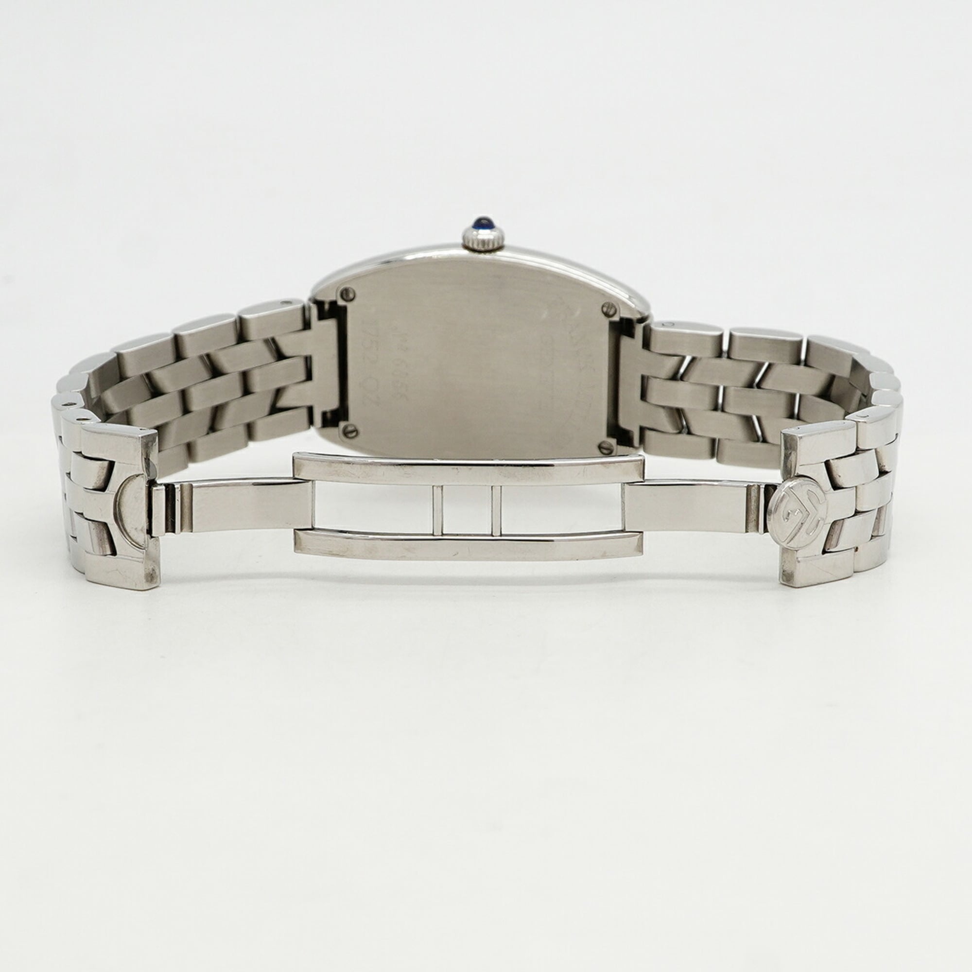 Franck Muller Tonneau Curvex 1752QZ Silver Dial 25mm Watch