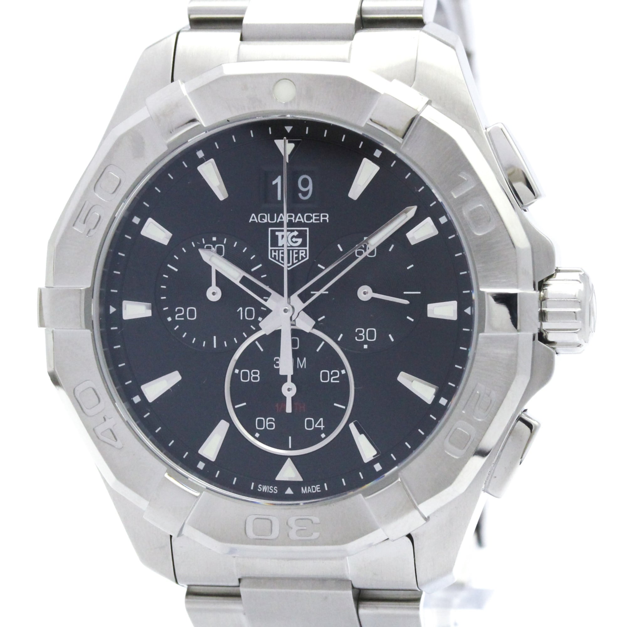 TAG Heuer Aquaracer CAY1110 Black Dial 43mm Watch