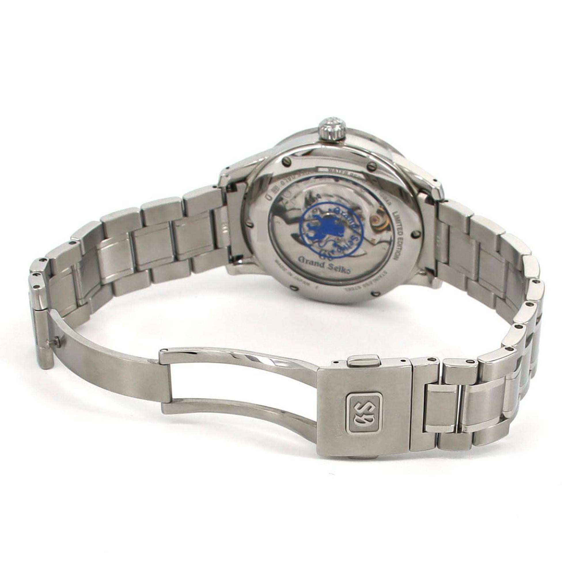 Grand Seiko Elegance Collection Spring Drive GMT 9R66-0AL0 SBGE293 SS polshorloge, automatisch