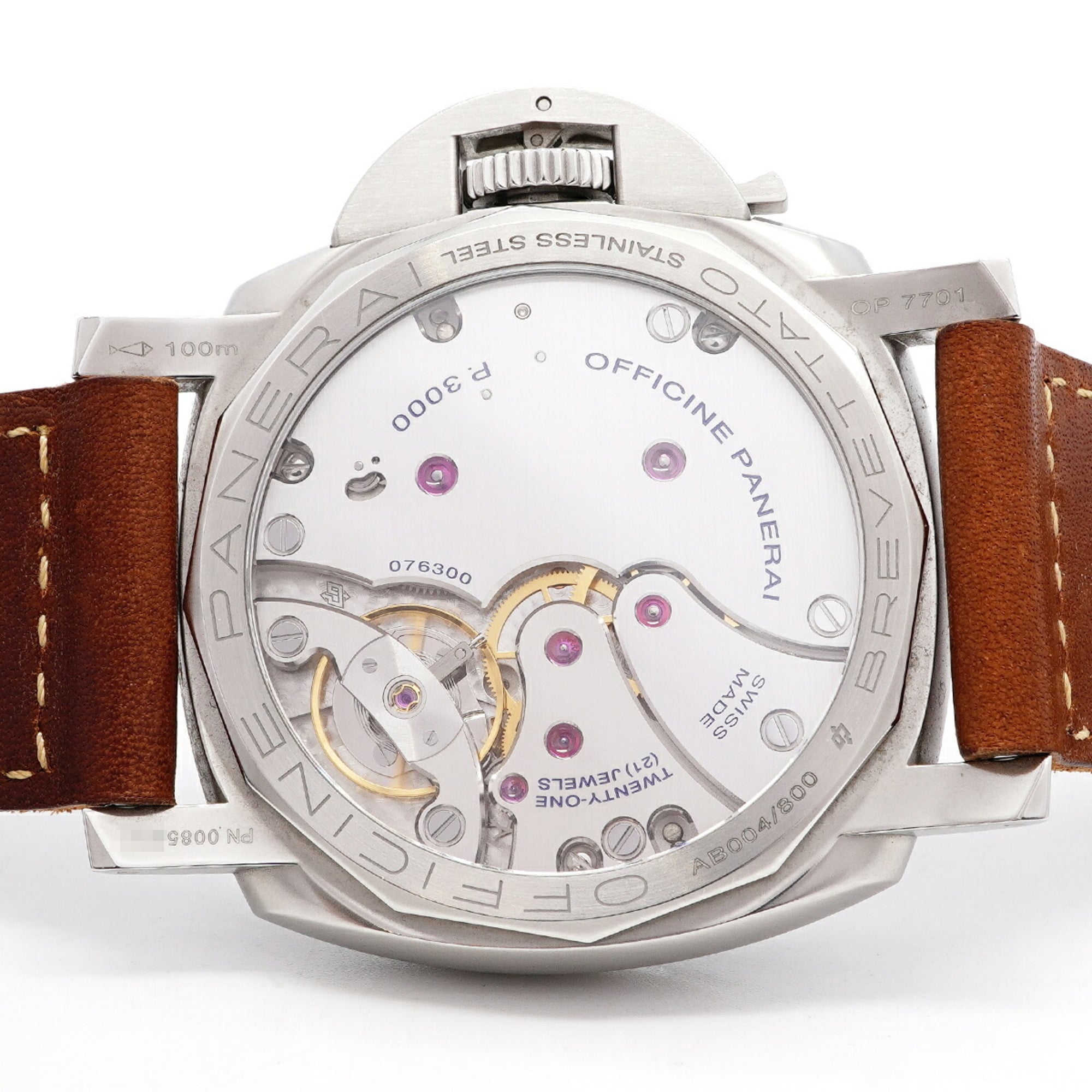 Panerai Officine Panerai Luminor Tre Giorni PAM01628 Gray Dial 47mm Watch