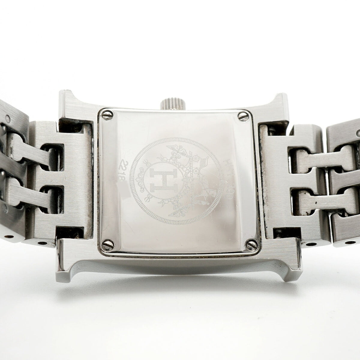 Hermes H – Diamantlünette HH1.230 Silber Zifferblatt 21 mm Uhr