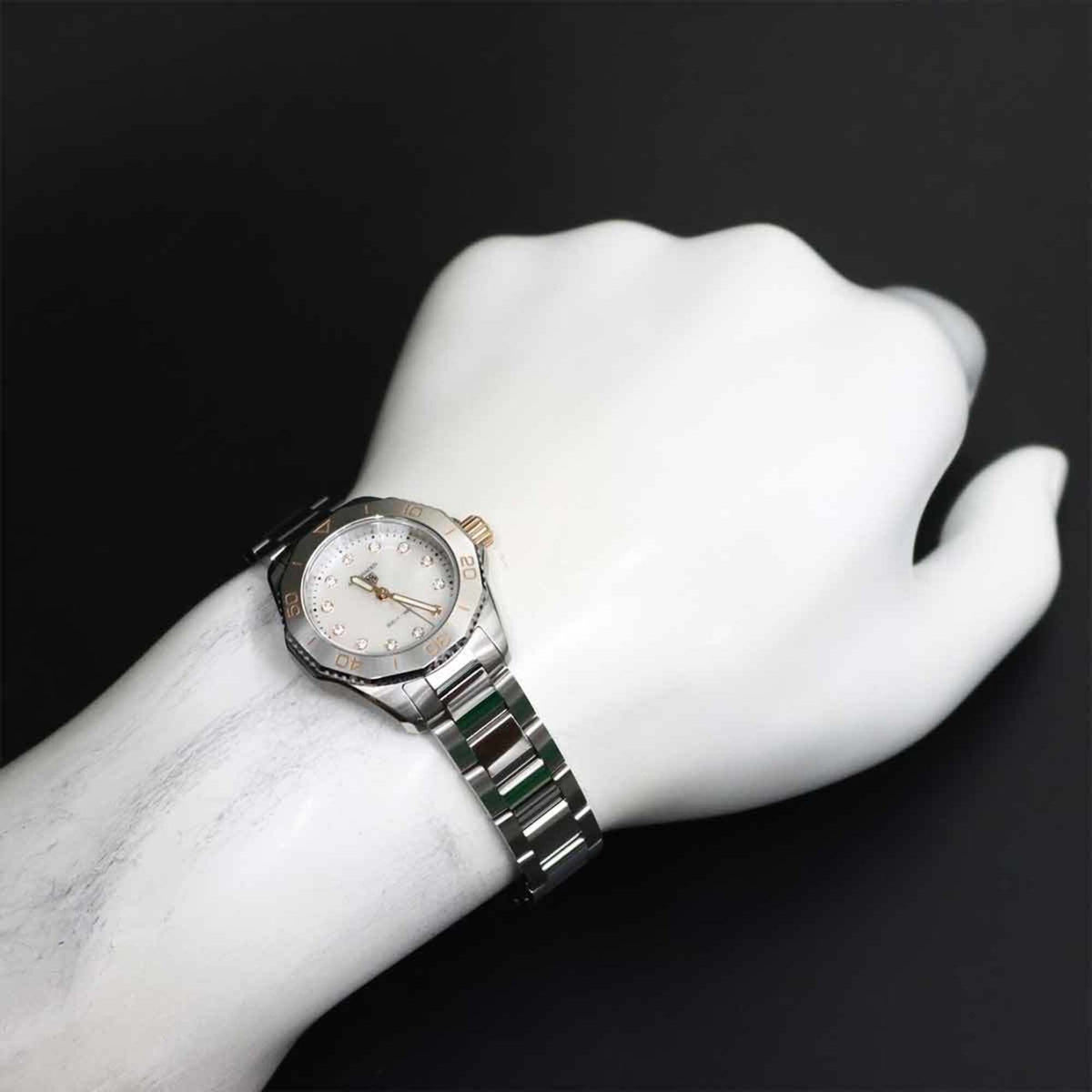 Montre TAG Heuer Aquaracer Professional 200 m WBP1450 Blanc, cadran 30 mm