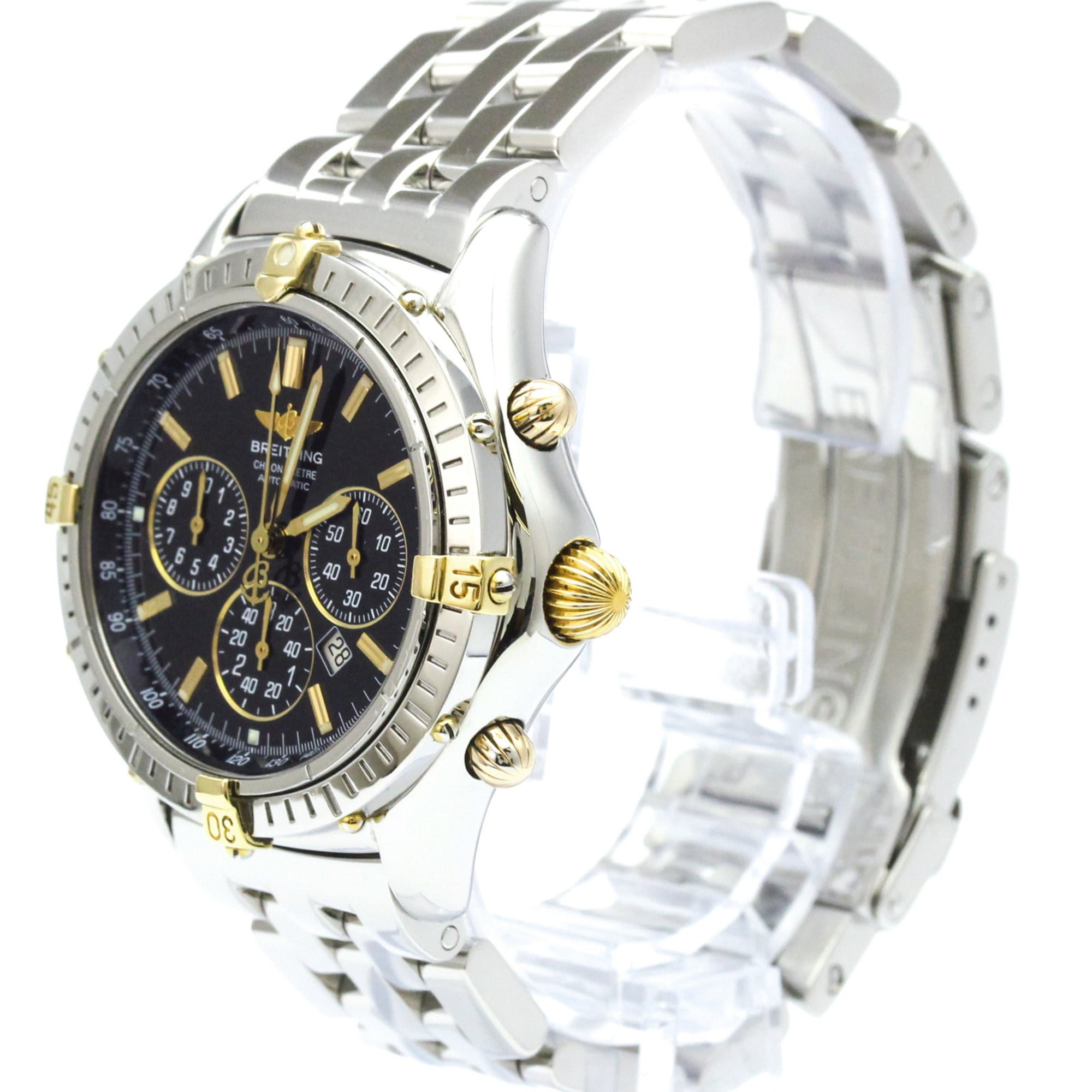 Breitling Shadow B35312 Black Dial 39mm Watch