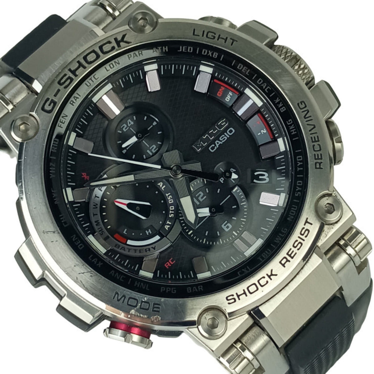 Casio G-SHOCK MT-G MTG-B1000-Serie MTG-B1000-1AJF Schwarz Zifferblatt 51 mm Uhr