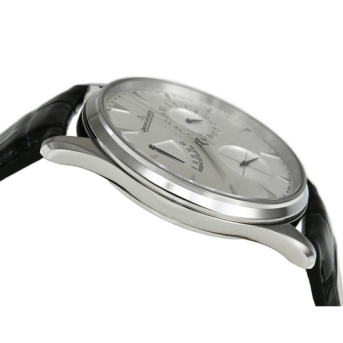 Jaeger LeCoultre Master Ultra Power Reserve Q1378420 Silver Dial 39mm Watch