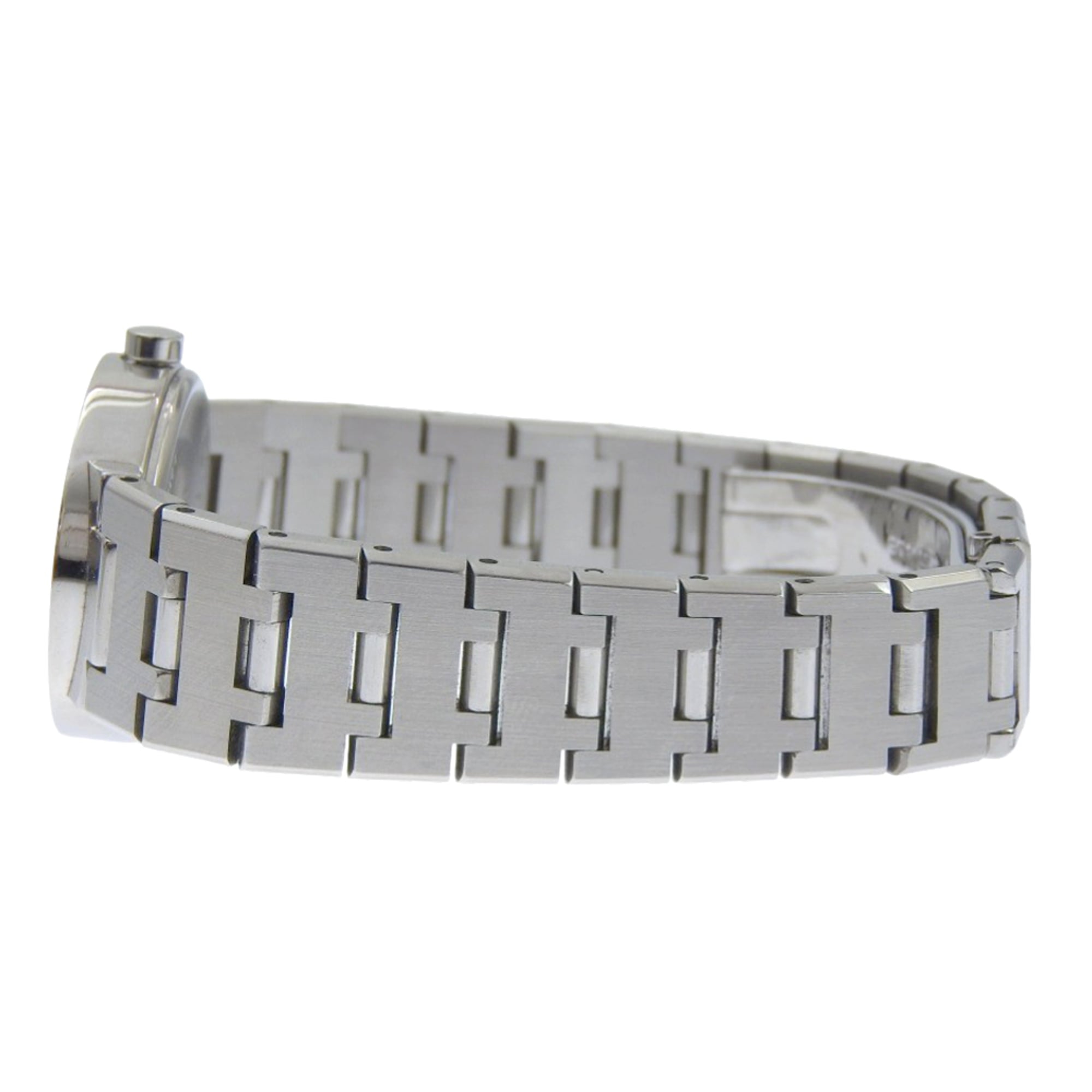 Montre BVLGARI BB23SS en acier inoxydableQuartz affichage analogique, cadran Noir pour femme