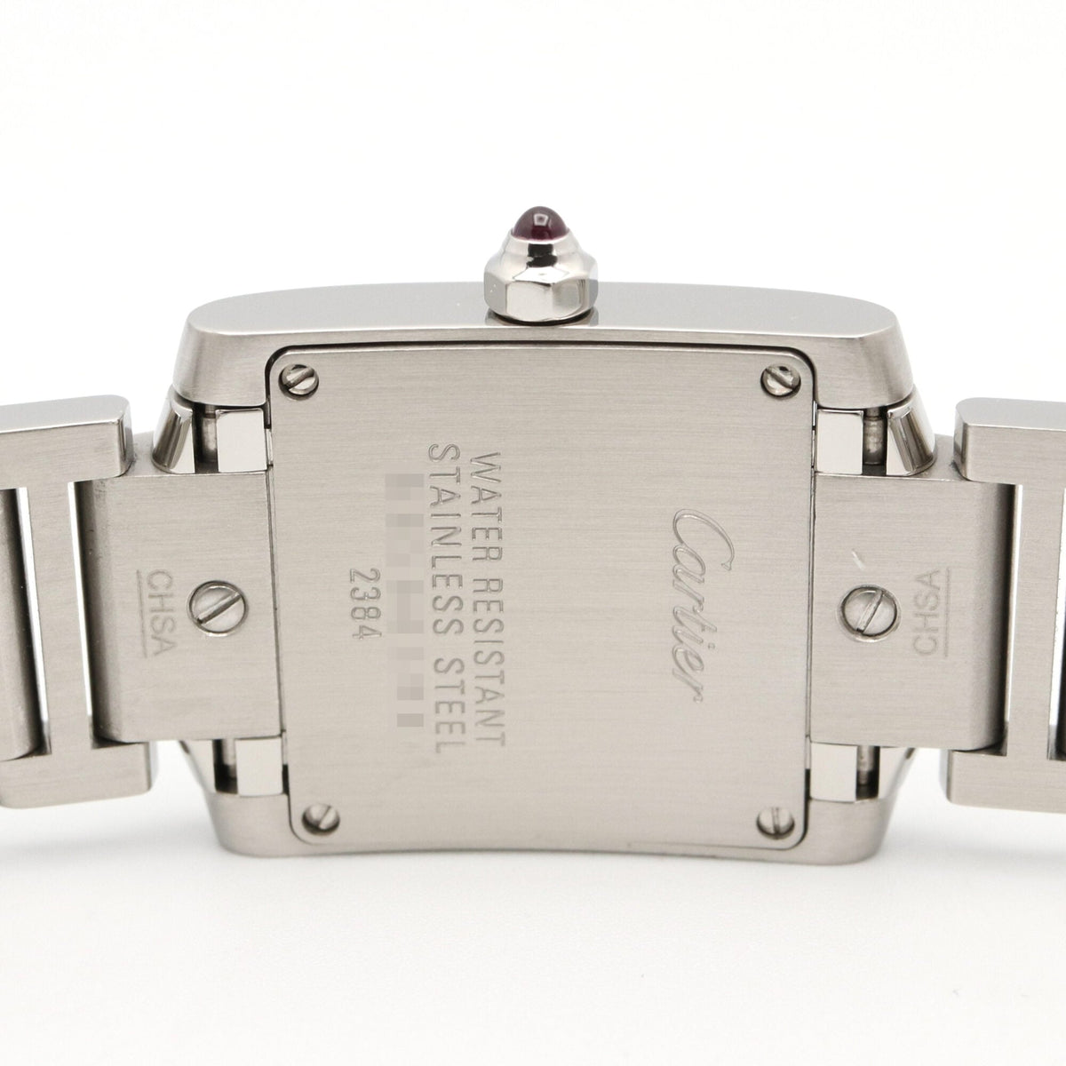 Cartier Tank Française SM W51028Q3 Pink Dial 20mm Watch