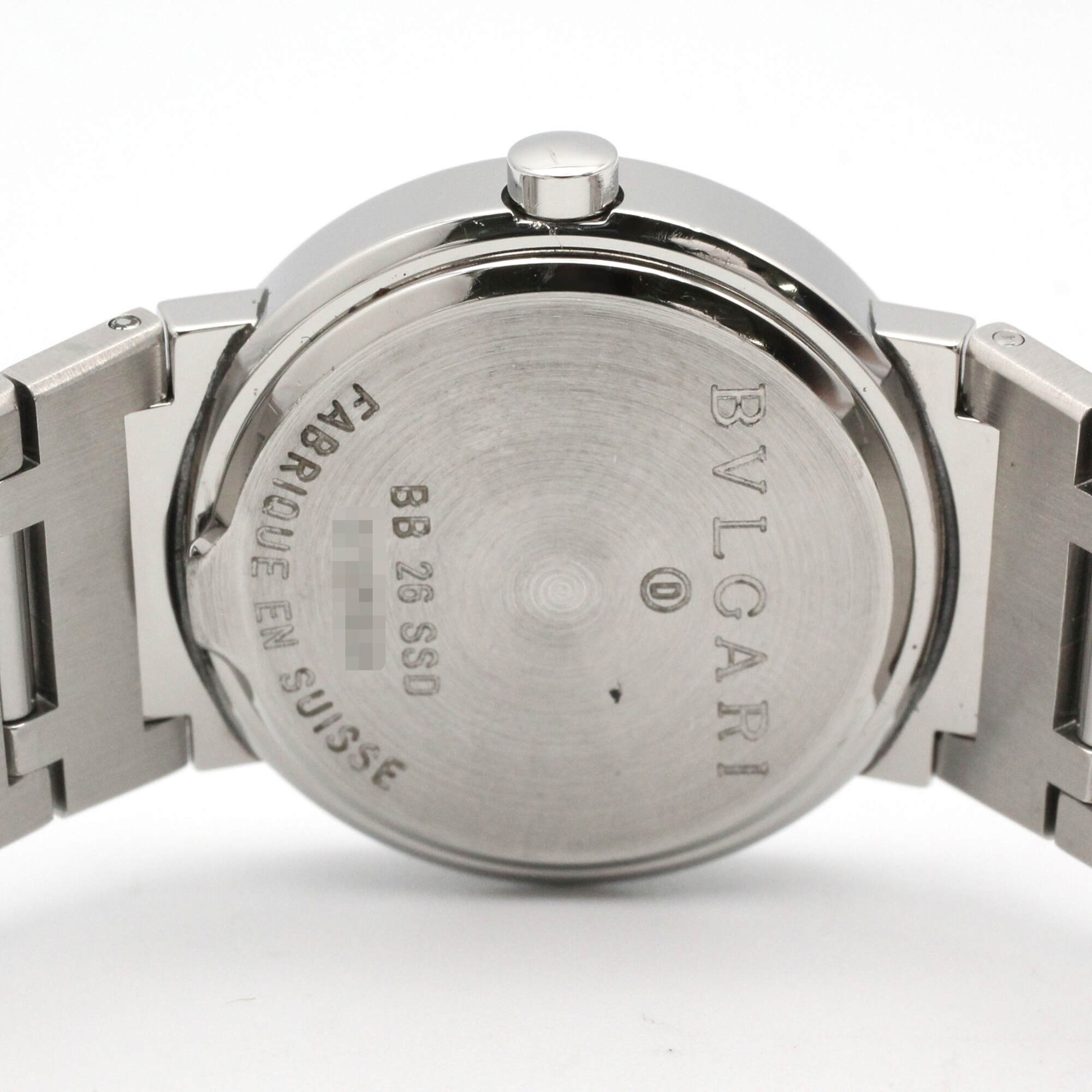 Bulgari BVLGARI Stainless Steel Ladies Black BB26SSD