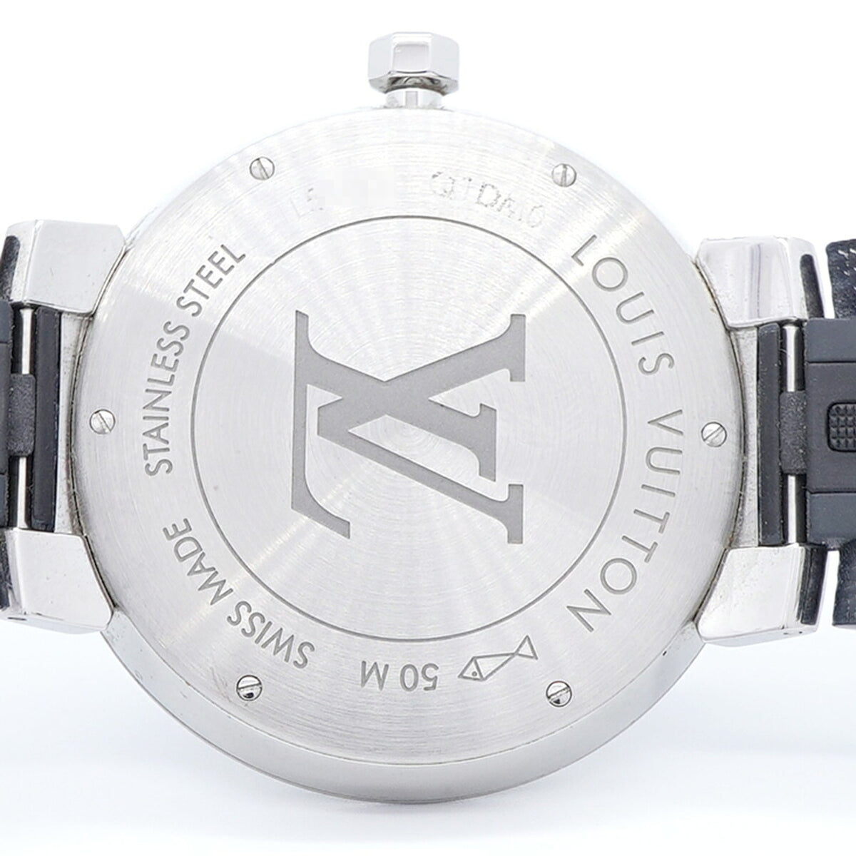 Louis Vuitton Tambour Eclipse Q1DM0 mit grauem Zifferblatt 39mm Uhr