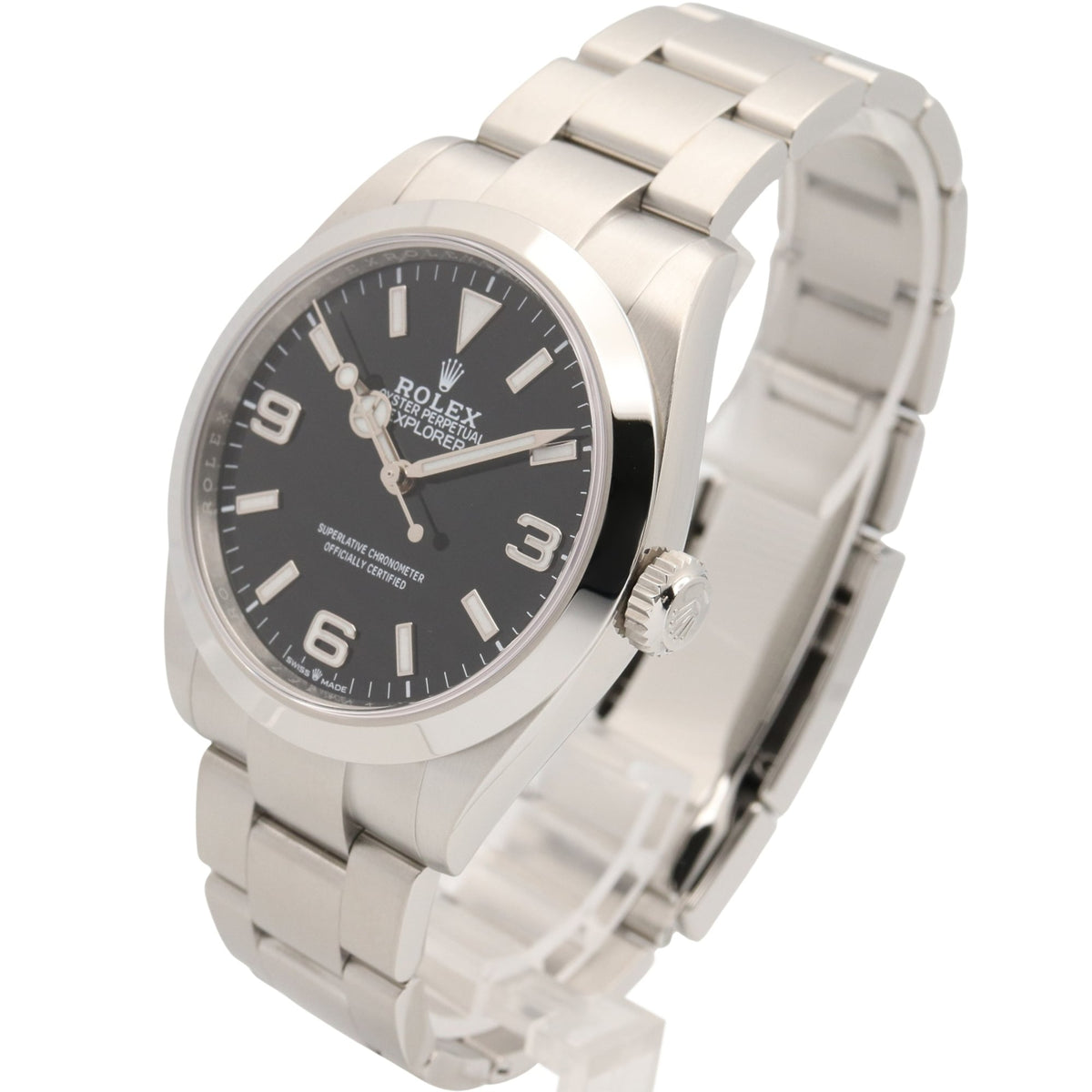 Rolex Explorer 224270 Black Dial 40mm Watch