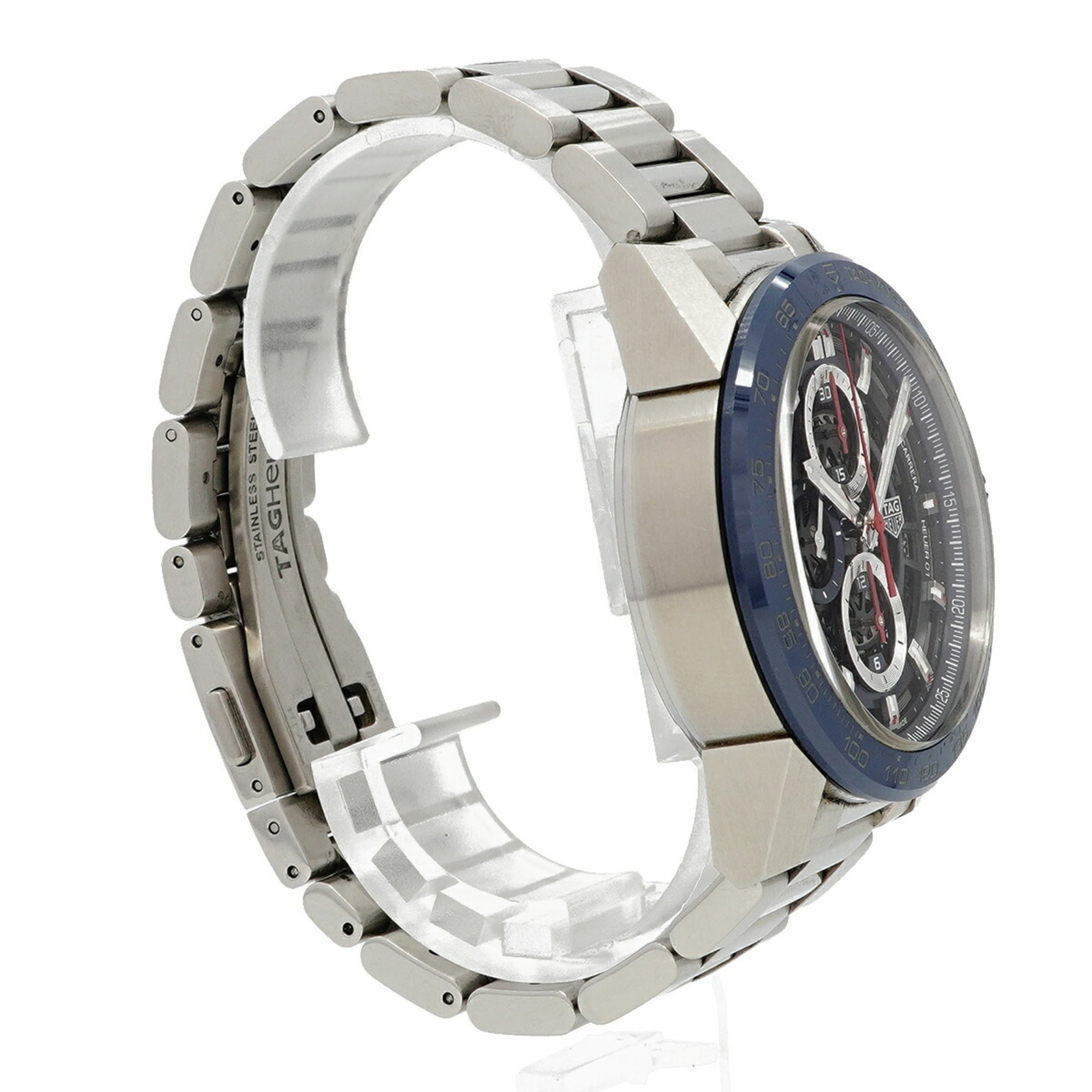 TAG Heuer Carrera Calibre 01 CAR201T Skeleton Dial Men's Watch