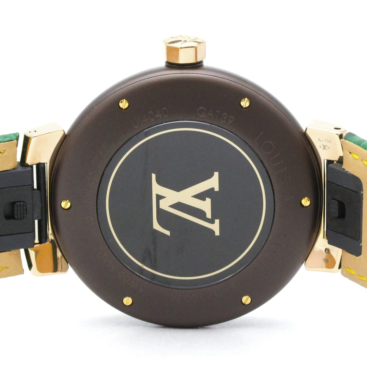 Montre Louis Vuitton Tambour QA139Z Brun Cadran 39mm