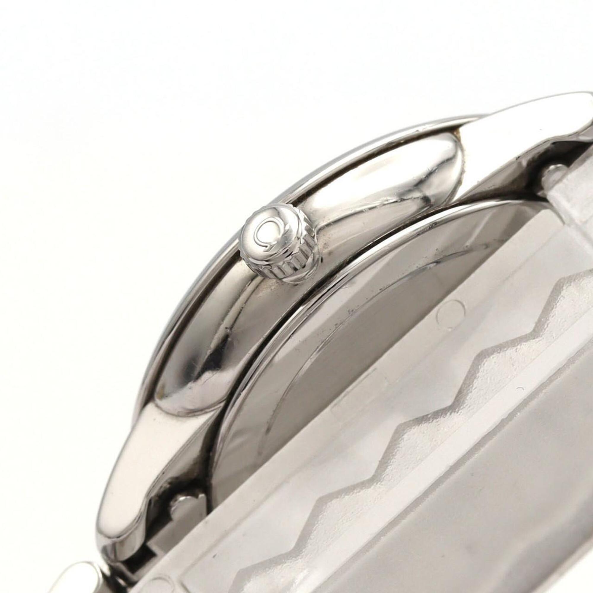 Omega De Ville Prestige Butterfly 8P 424.10.27.60.52.001 Quarzzuhr aus Edelstahl