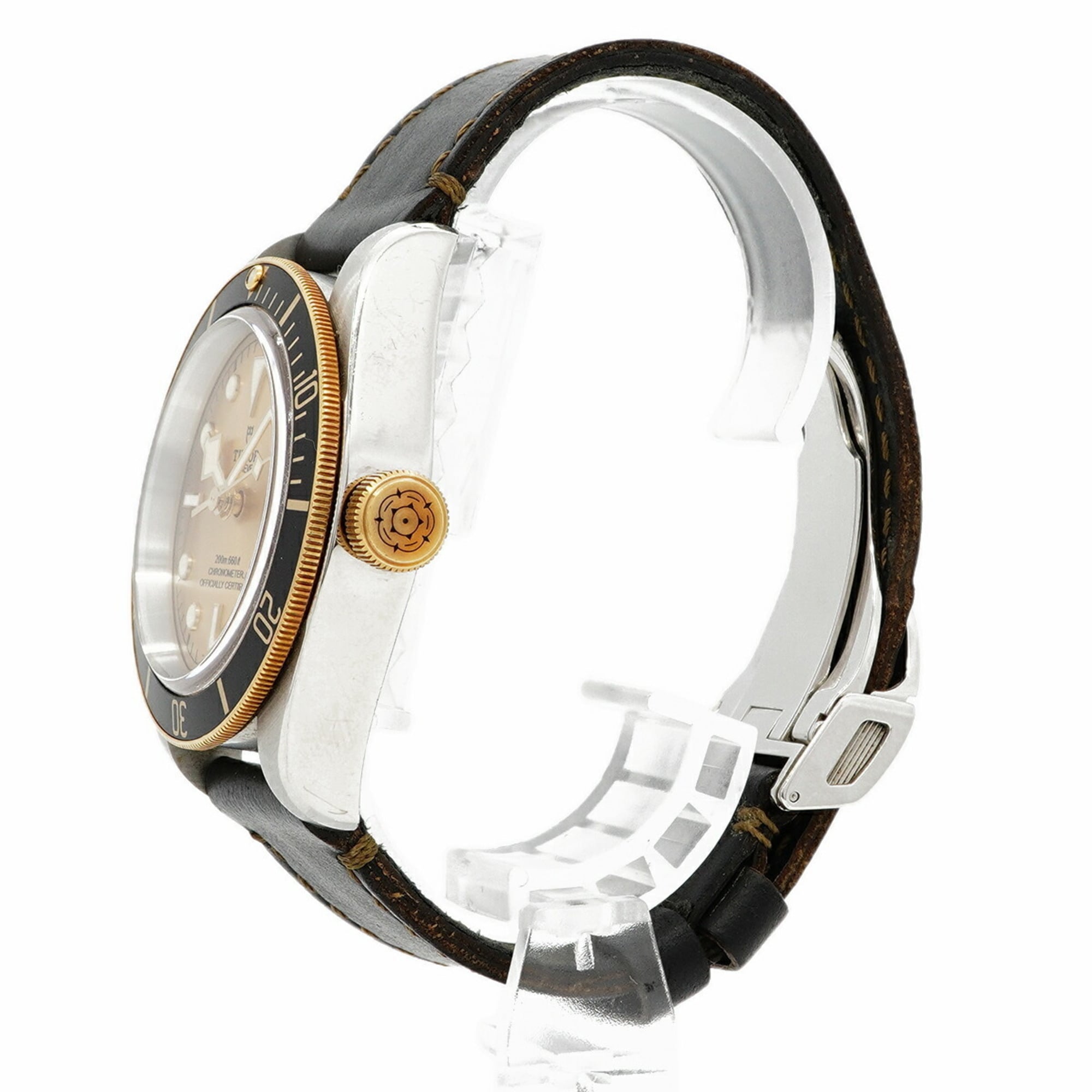 Tudor Black Bay S&G 79733N Gold Dial Men's Watch