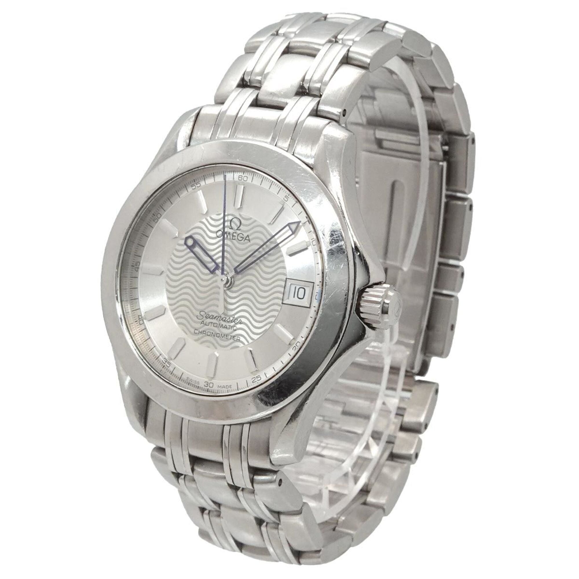 Omega Seamaster 120 Chronometer 2501 31 Silver Date Automatic Self-