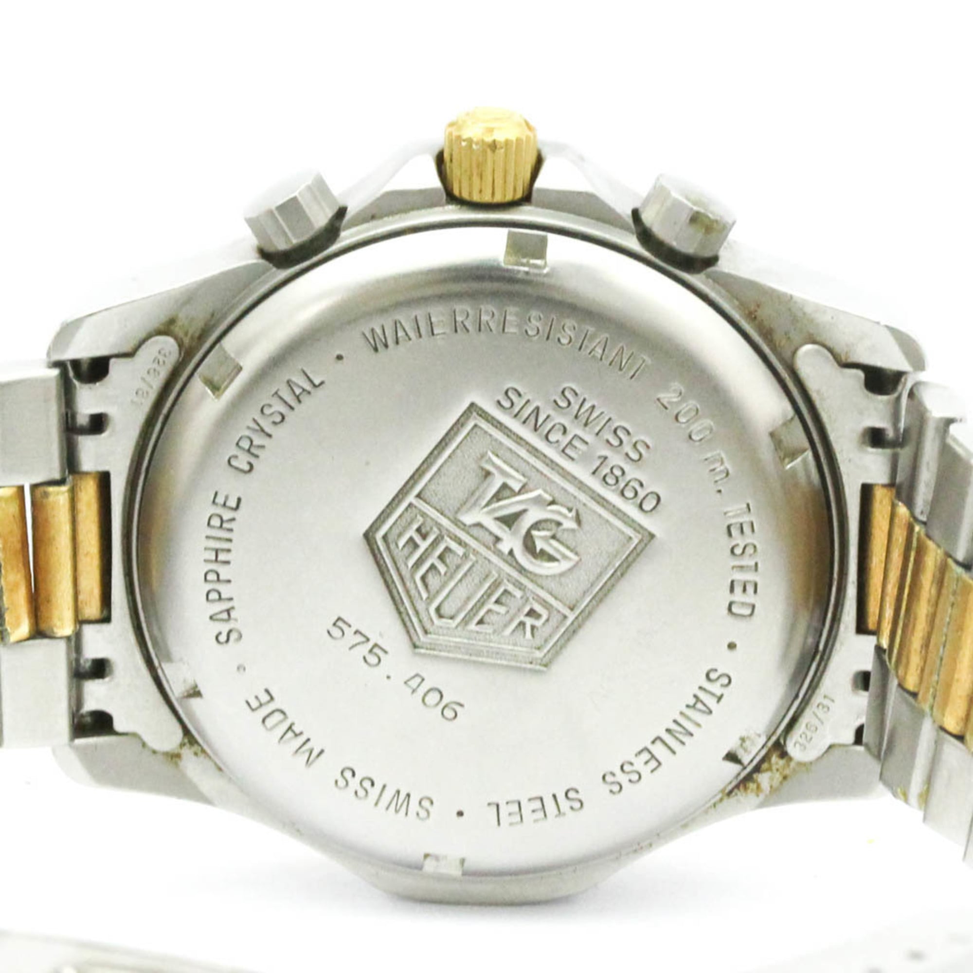 TAG HEUER Professional 200M Gold Plated Stainless Steel Quartz 575.406