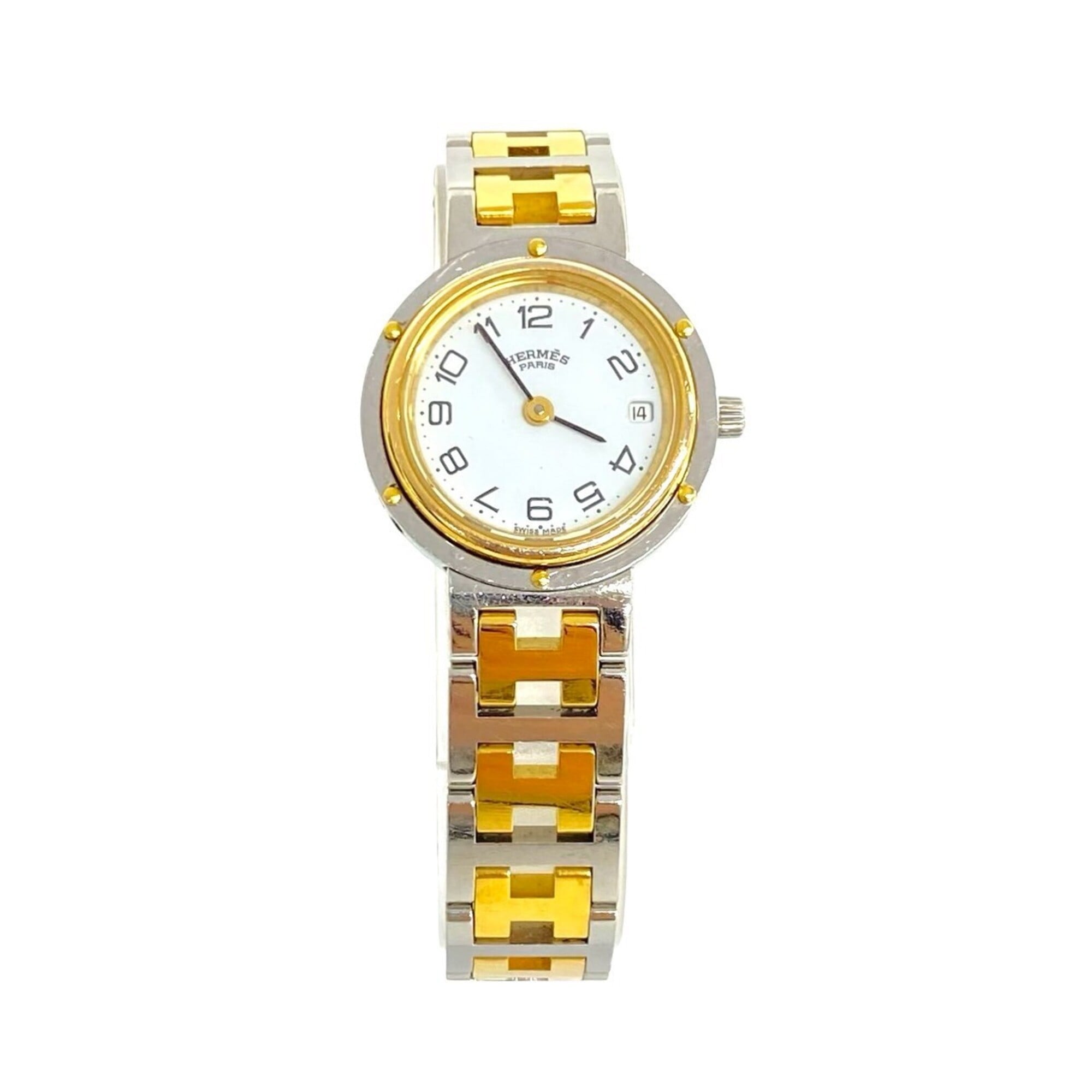 Hermes Clipper Dial 23mm Watch