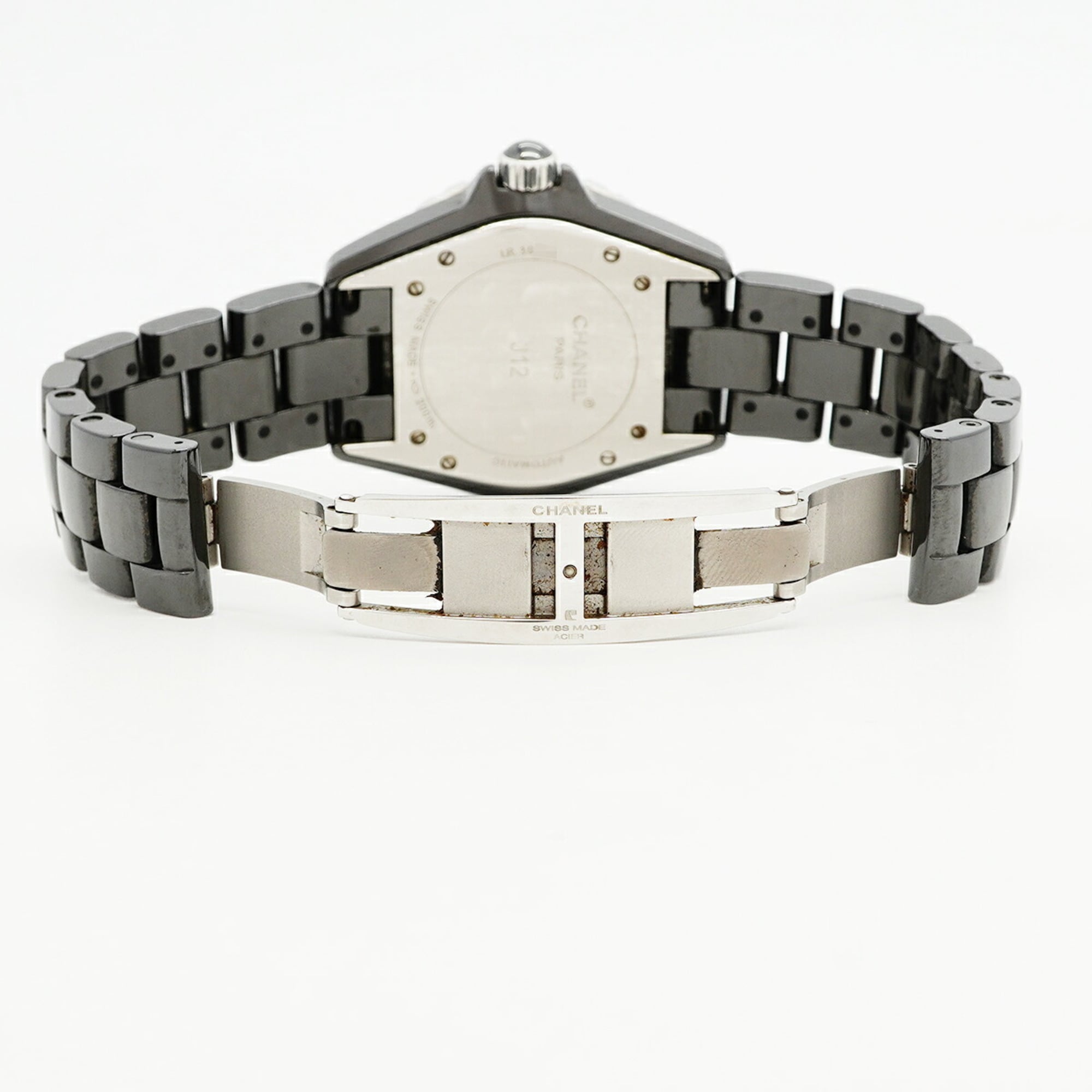 Chanel J12 H1626 Black Dial 38mm Watch