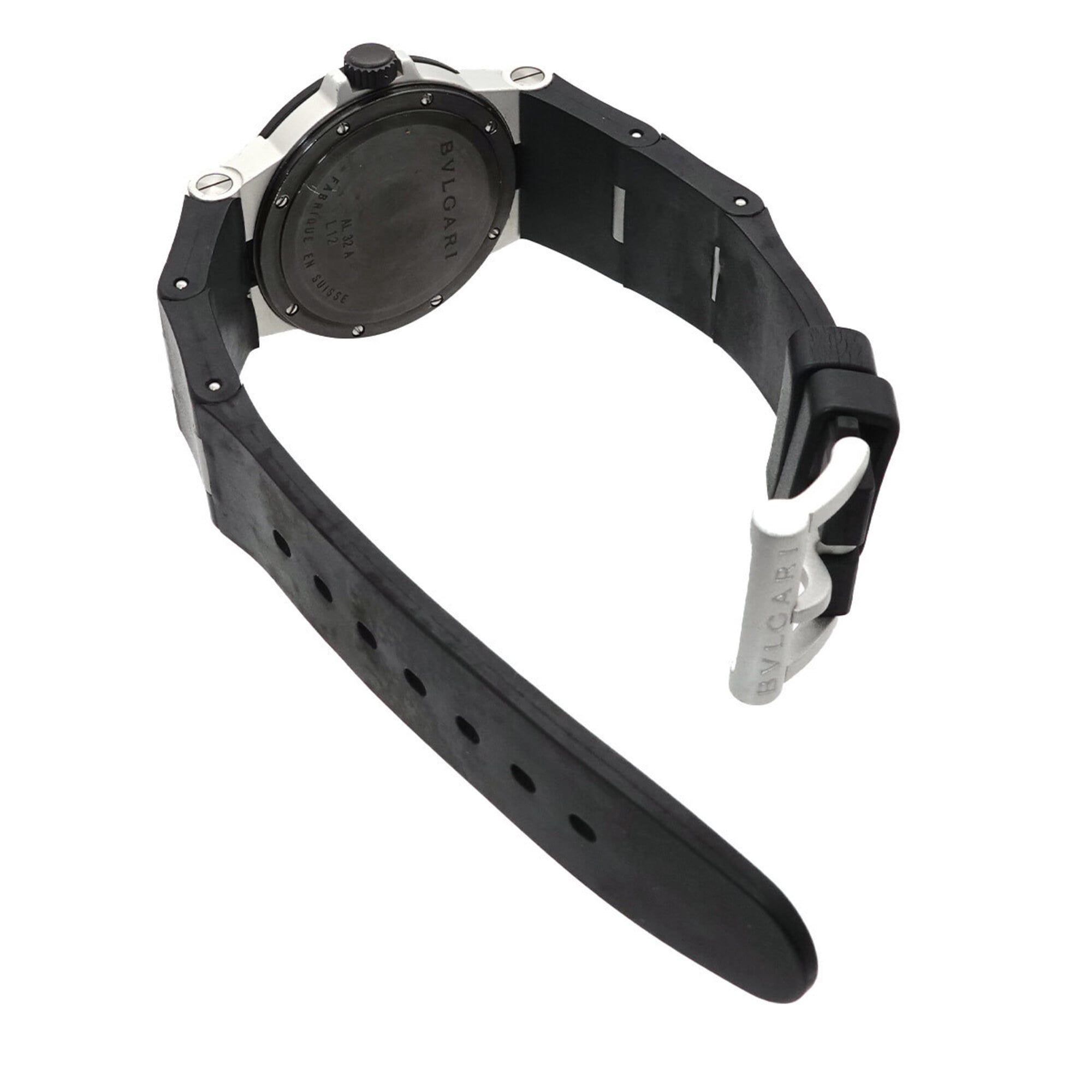 Bvlgari Bulgari BVLGARI Aluminum AL32A Silver Dial 32mm Watch