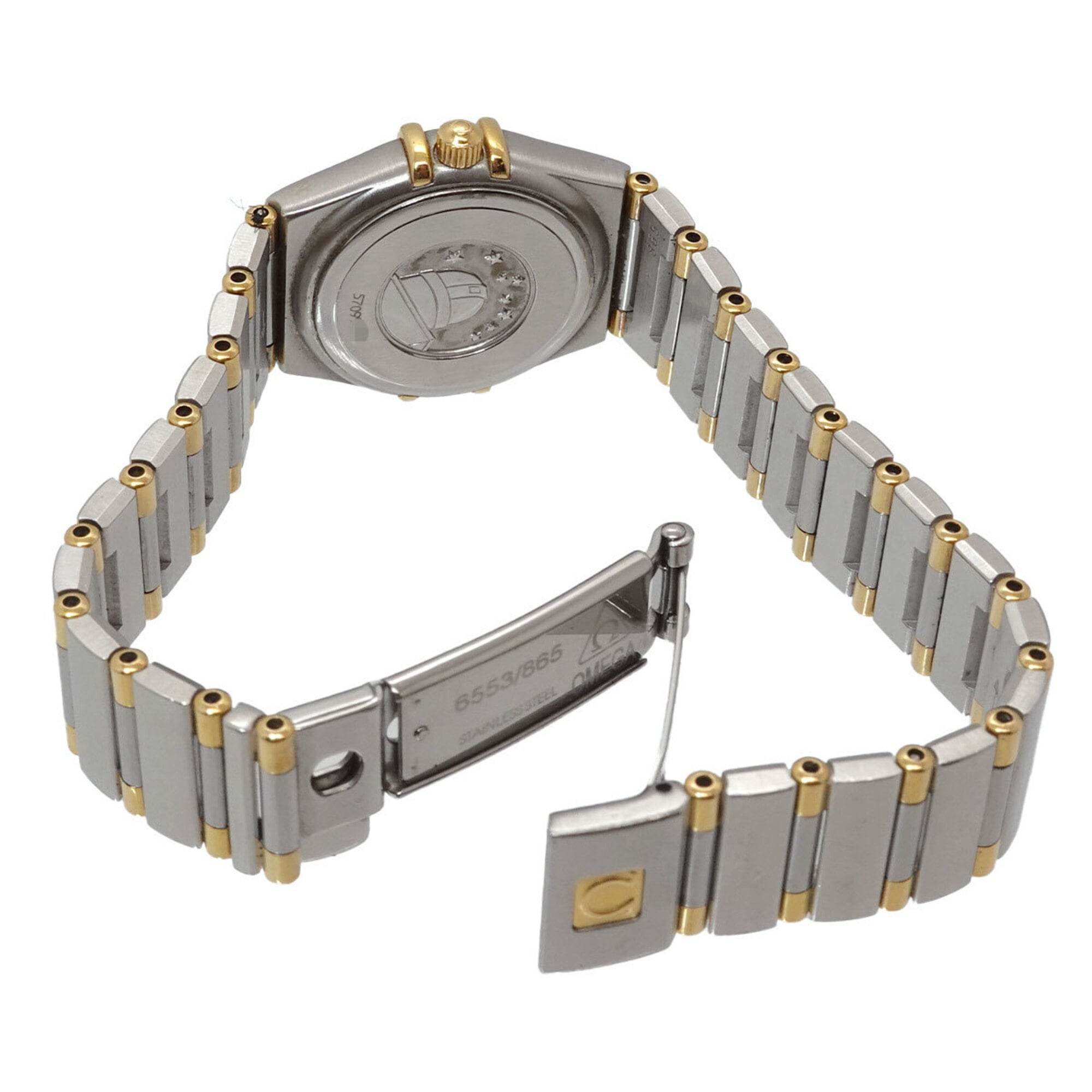 Omega Constellation 1362 70 White Dial 22mm Watch