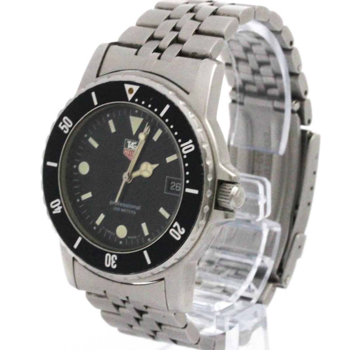 TAG Heuer Professional 929.206G Black Dial 40mm Watch
