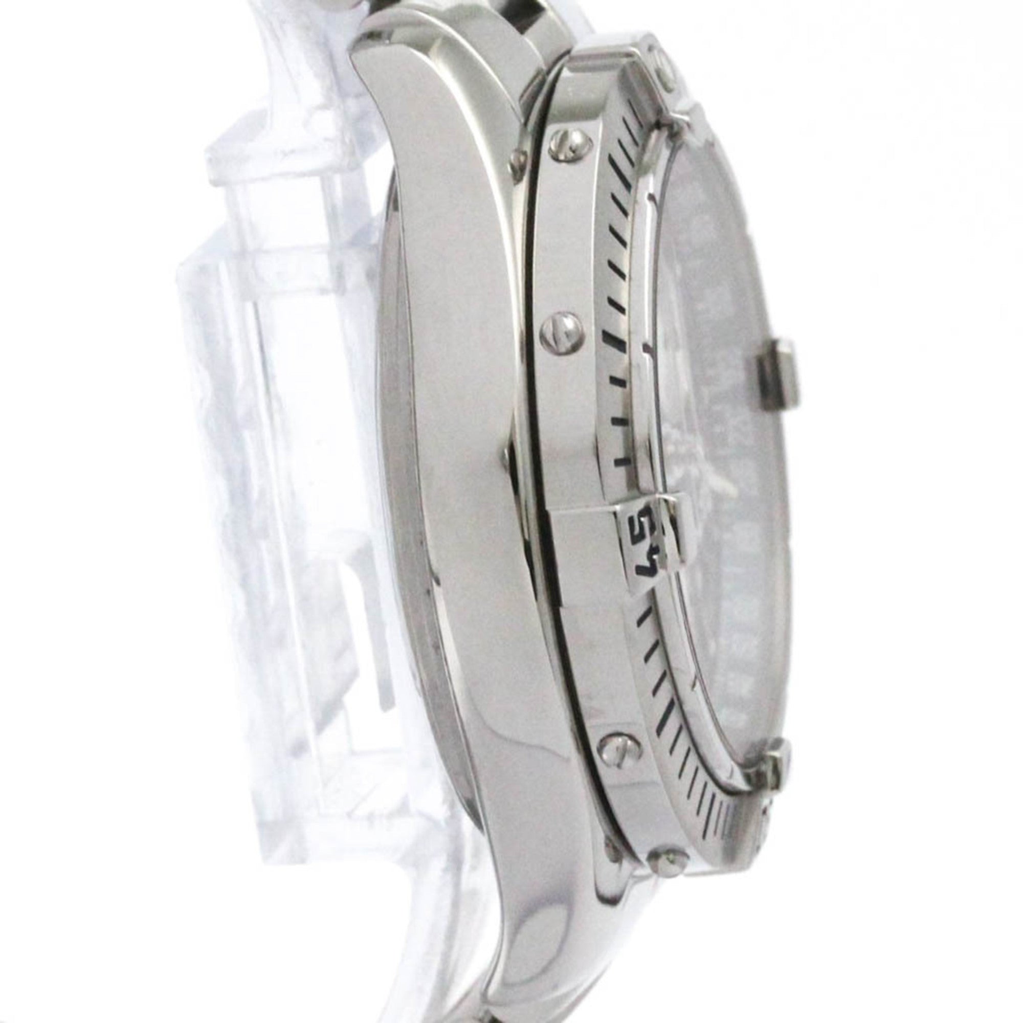 BREITLING Chrono Colt Steel Quartz Mens Watch A73350 Polished