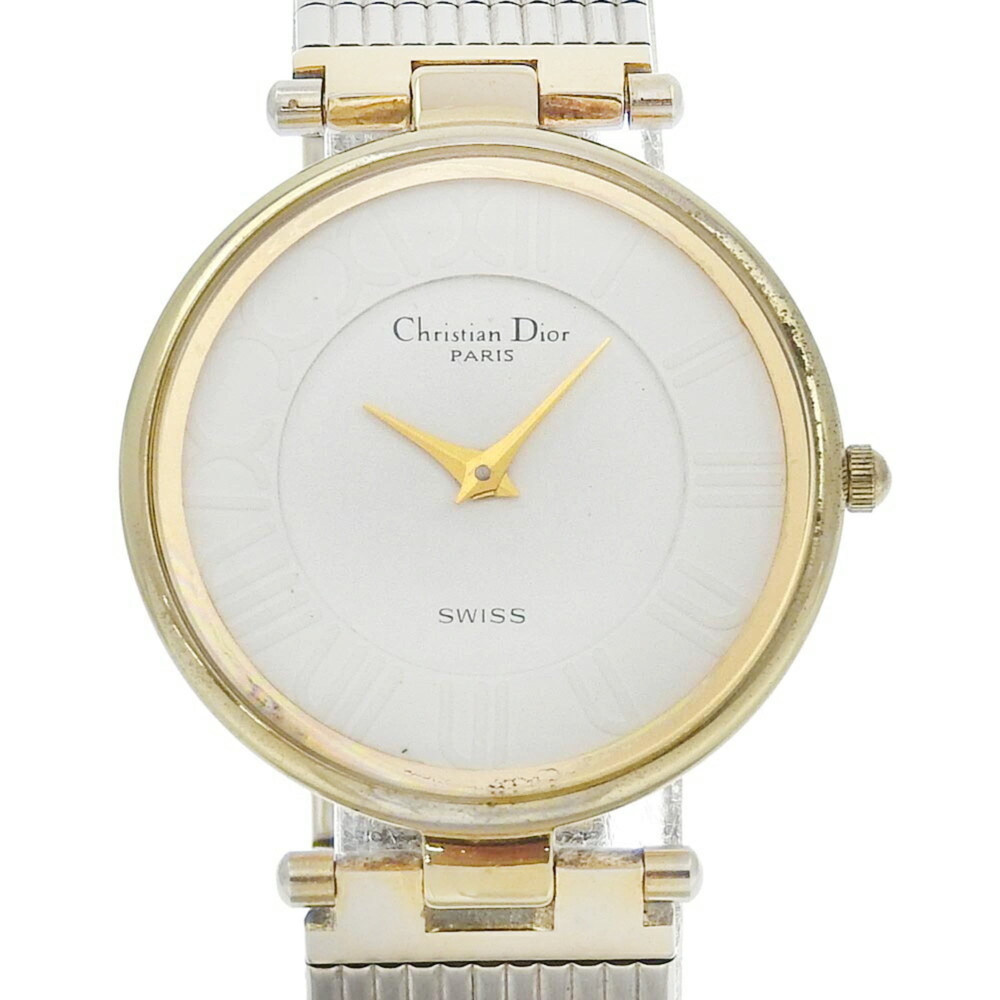 Christian Dior Watch 4715032 Stainless Steel x Gold Plated Quartz Anal