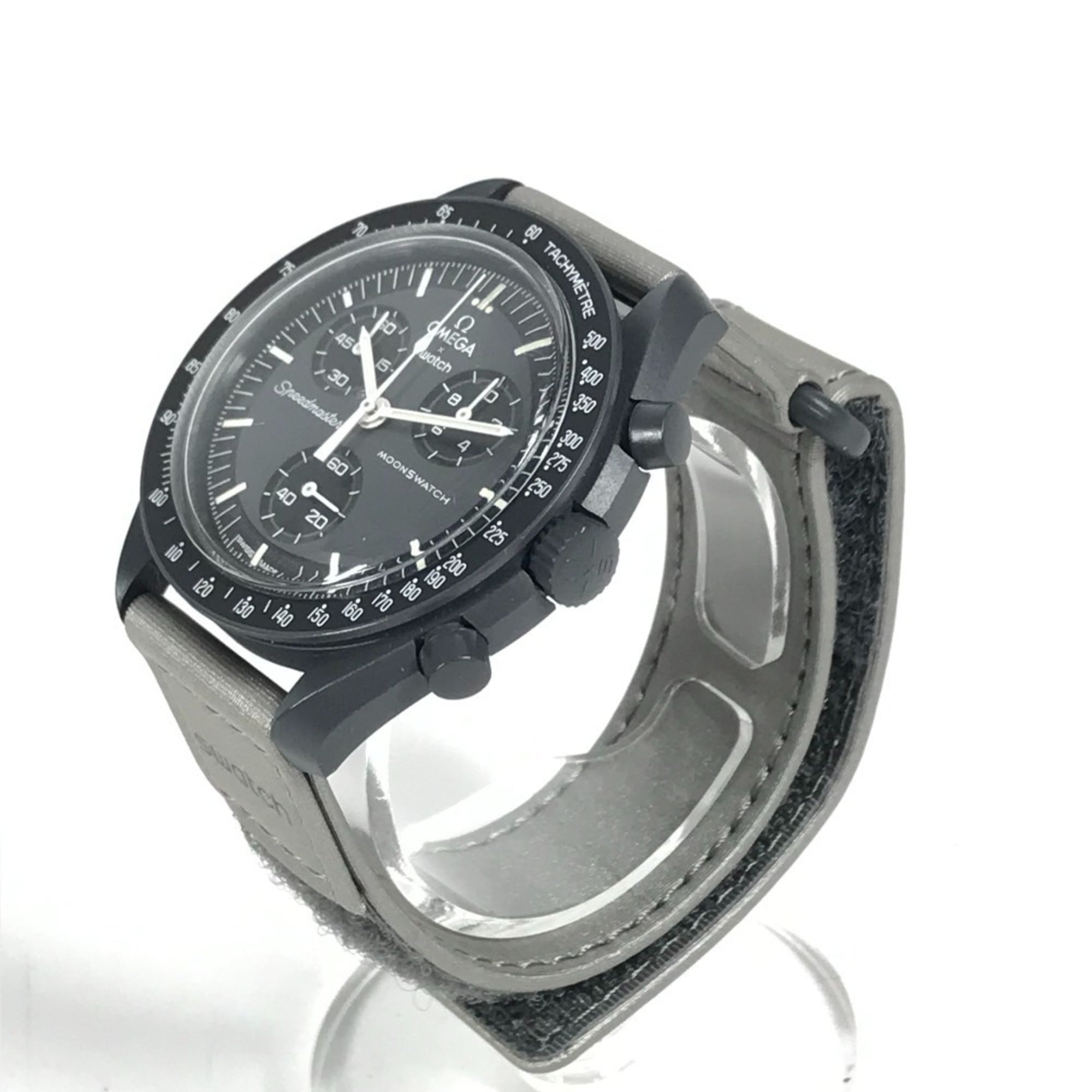 Swatch Mission to Mercury SO33A100 Grey Dial 42mm Watch