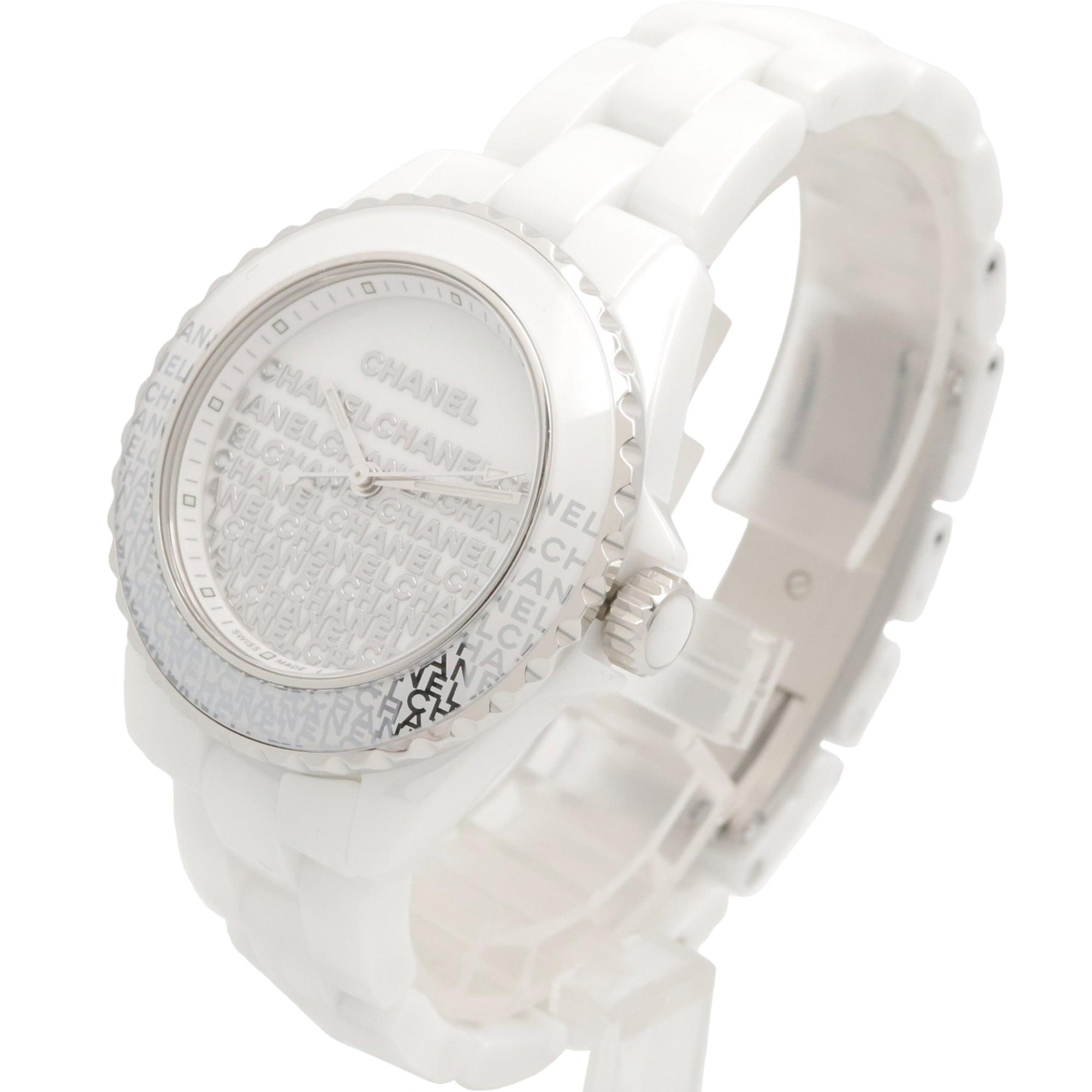 Chanel J12 H7419 White Dial Ceramic 33mm Watch