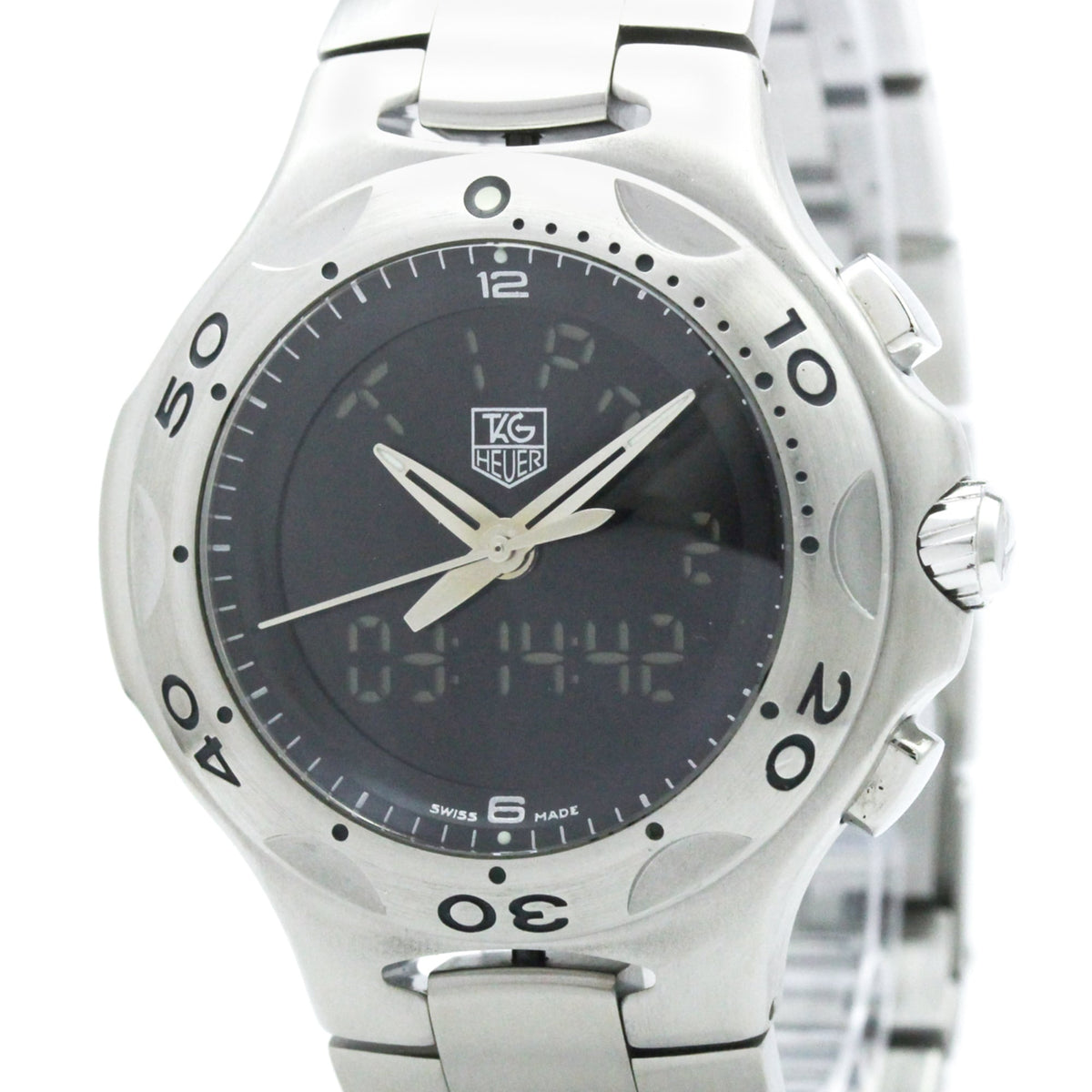 TAG Heuer Kirium CL111A horloge met zwarte wijzerplaat 39mm