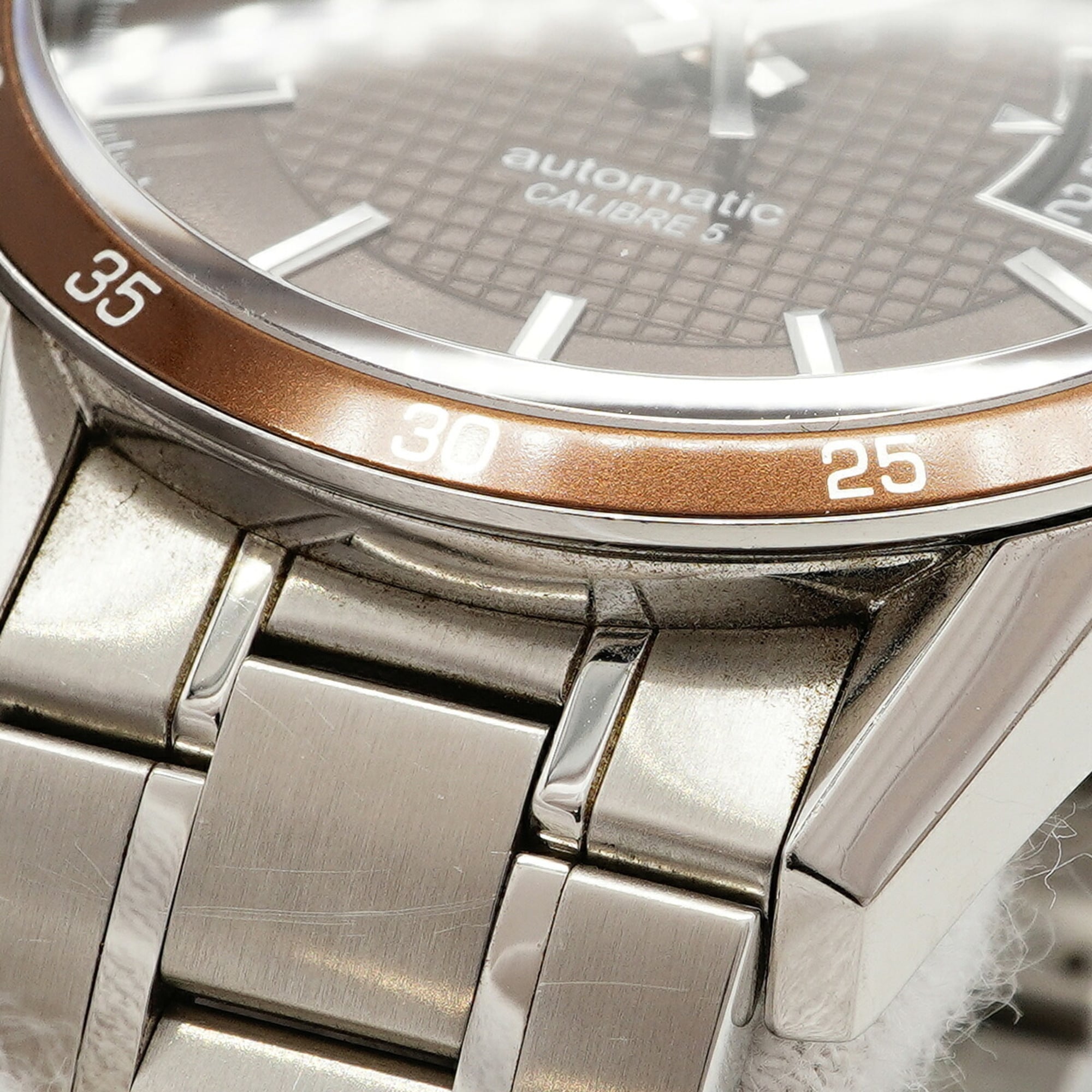 TAG Heuer Carrera Calibre 5 WV211N Brown Dial 39mm Watch