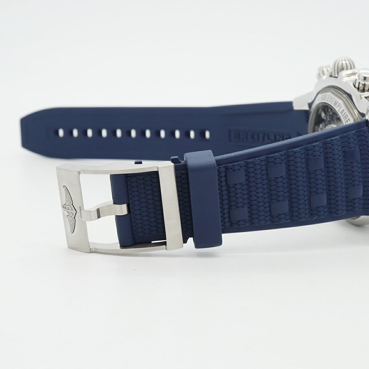 Breitling Chronomat 44 JSP AB0115 Blue Dial 43mm Watch