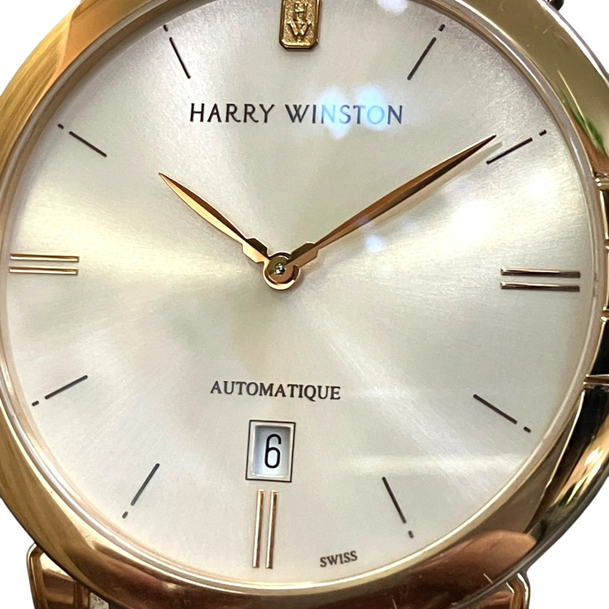 Harry Winston Midnight Date 450MA42RL.W1 051325 Silver Dial 42mm Watch