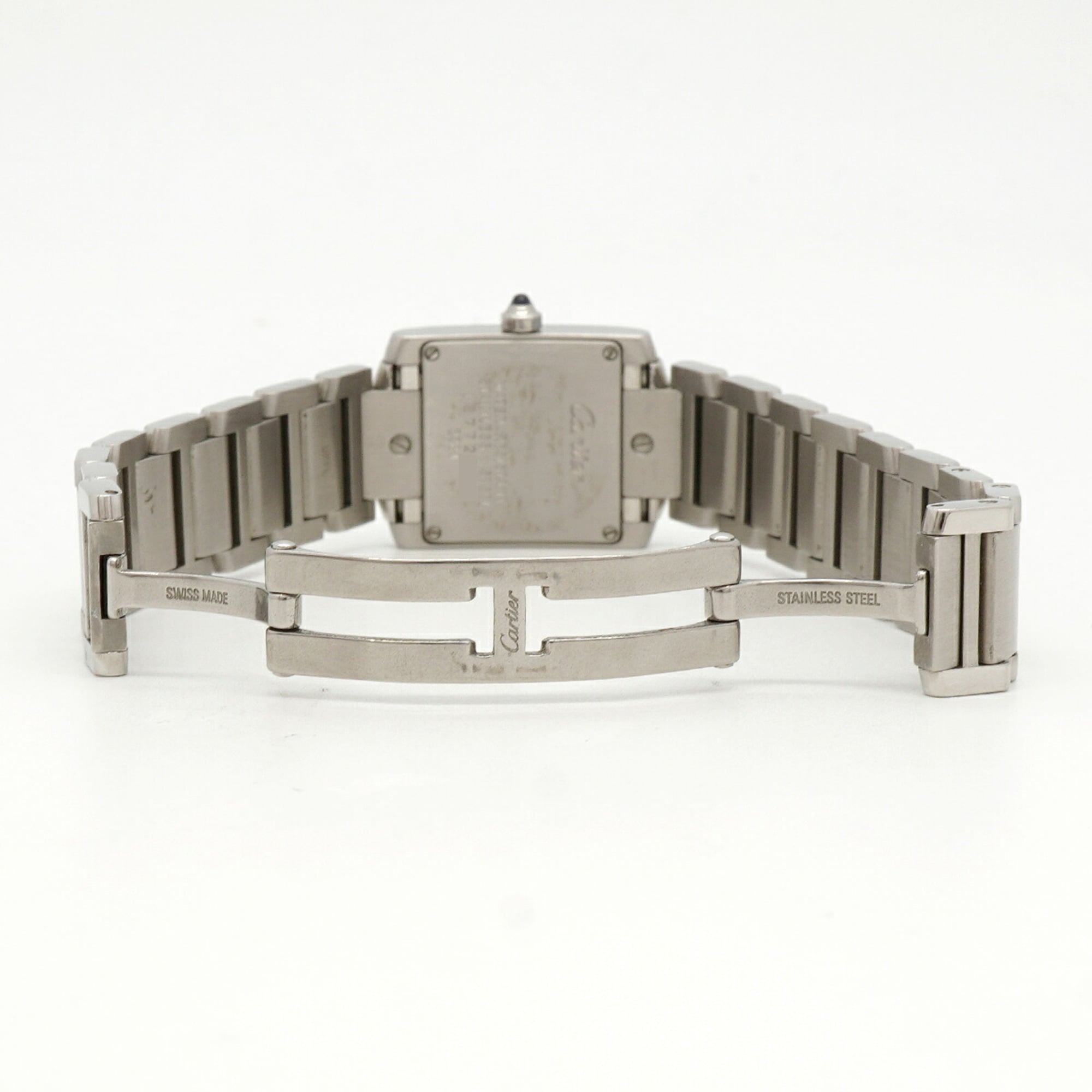 Montre Cartier Tank Française SM W51008Q3 Ivoire avec cadran de 20 mm
