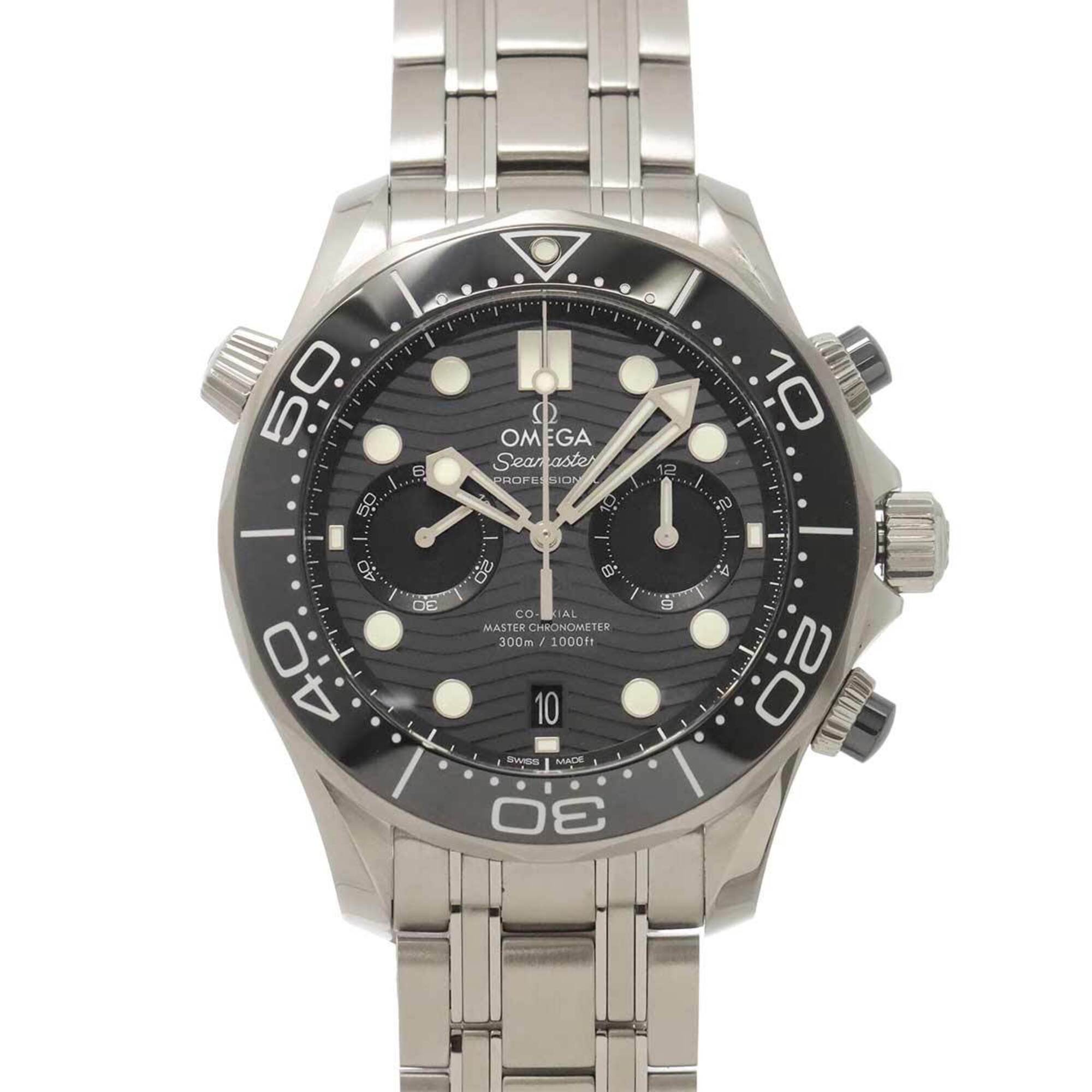 Omega Seamaster 210 30 44 51 01 001 Black Dial 44mm Watch