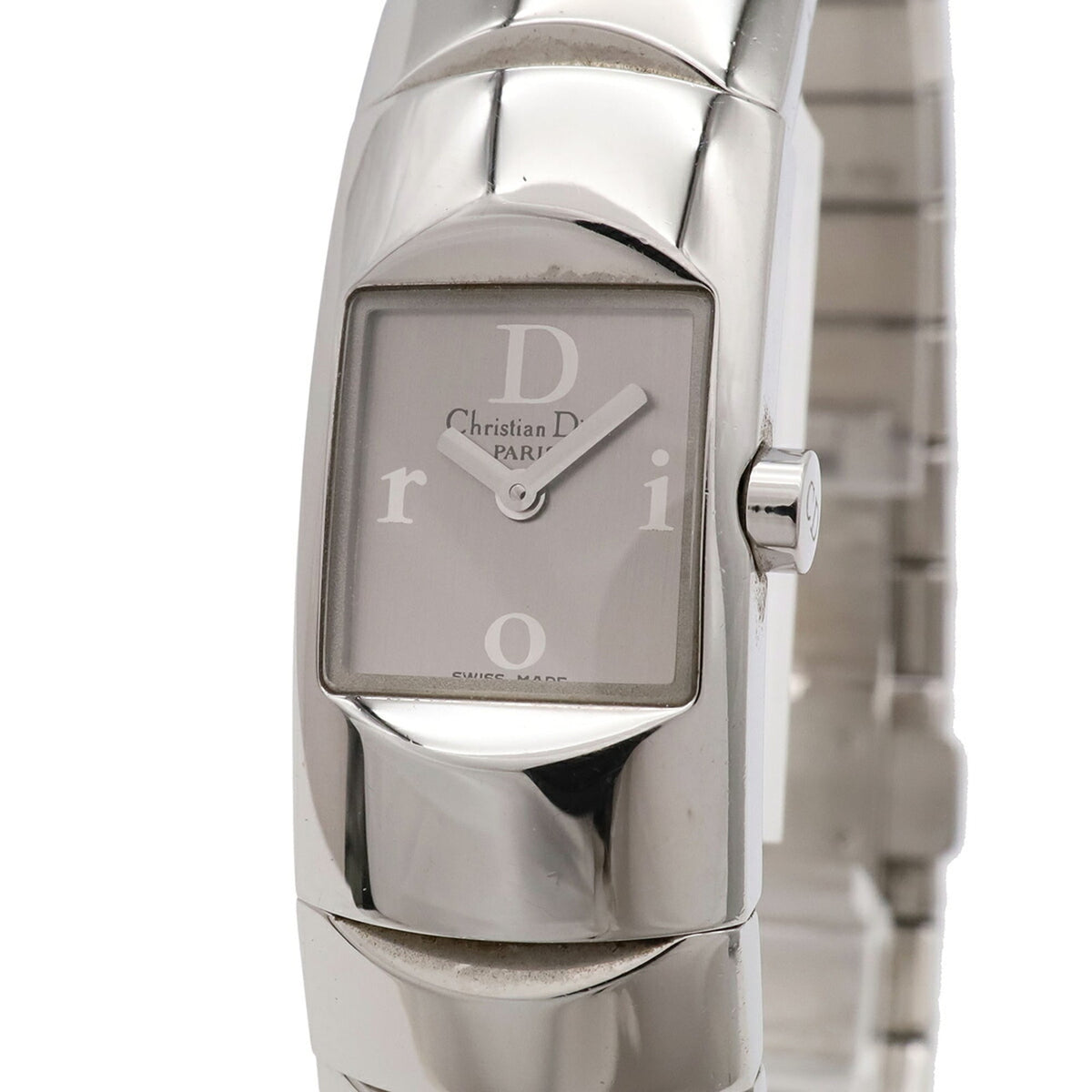 Montre Christian Dior Diorific D102-100, cadran argenté, 15 mm