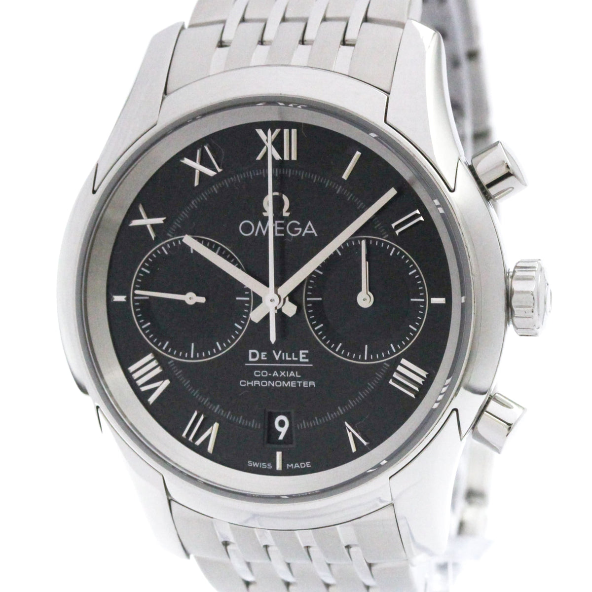 Omega De Ville Co-Axial 431.10.42.51.01.001 Black Dial 42mm Watch