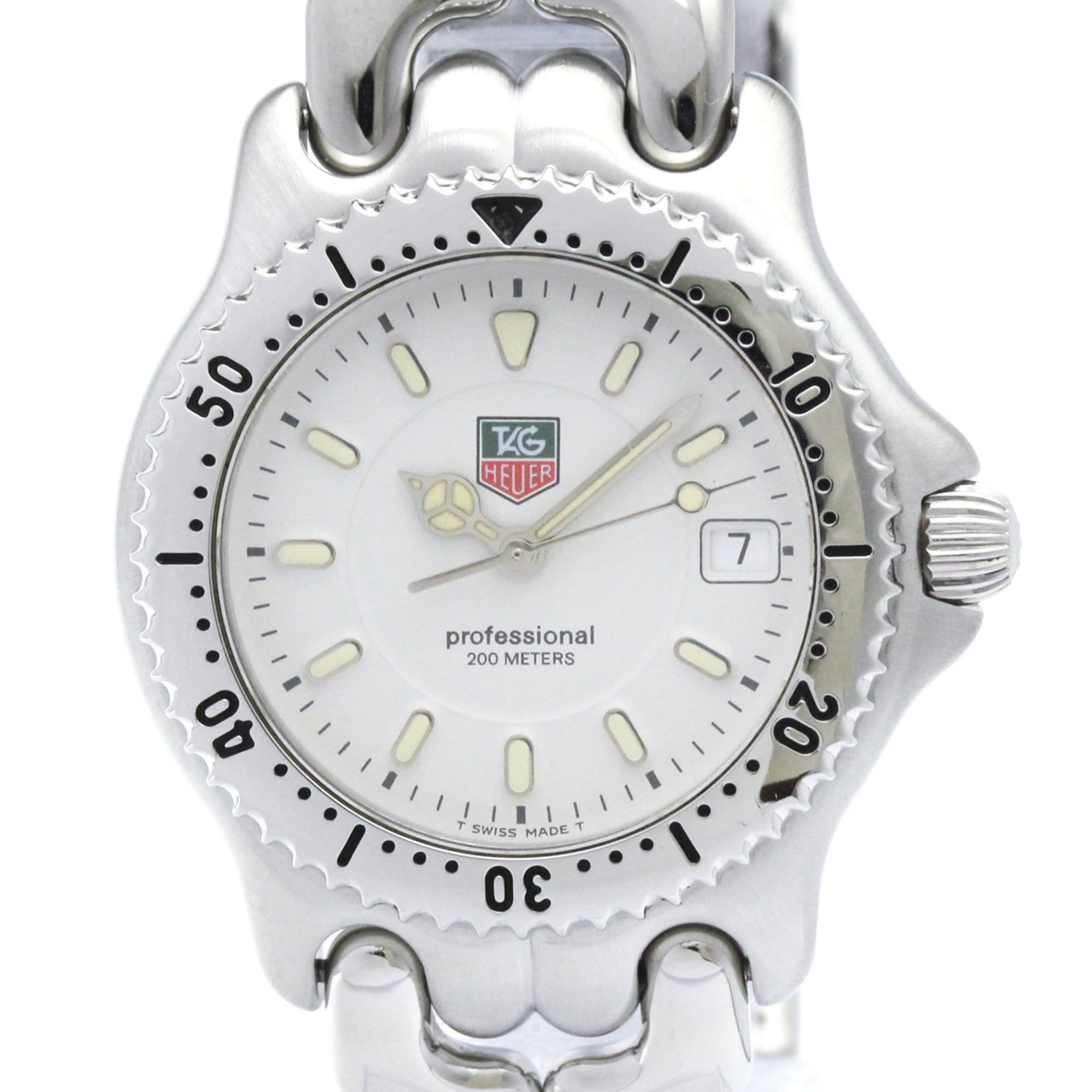 TAG Heuer Sel WG1212 White Dial 34mm Watch