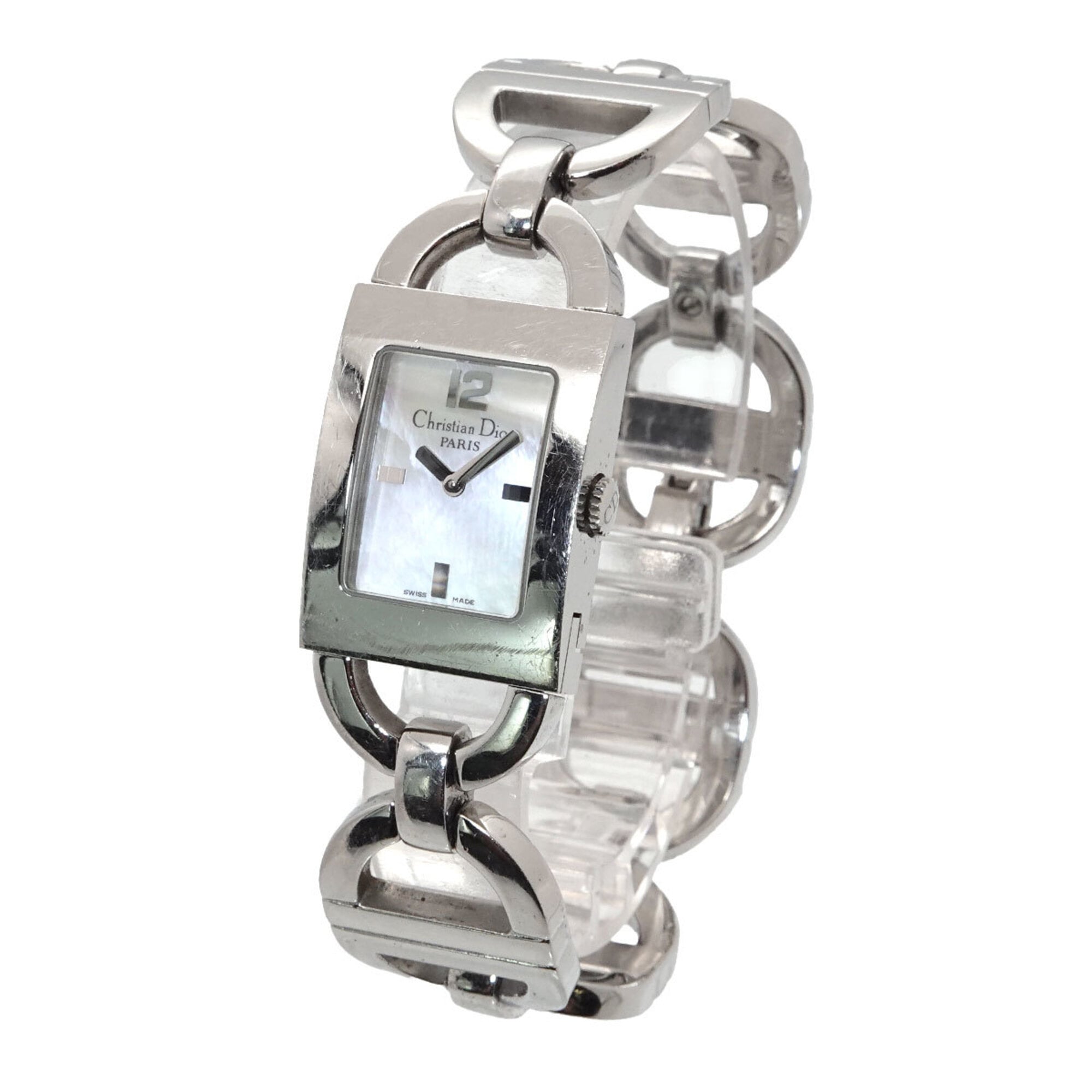 Christian Dior Maris D78-109 White shell Dial 19mm Watch