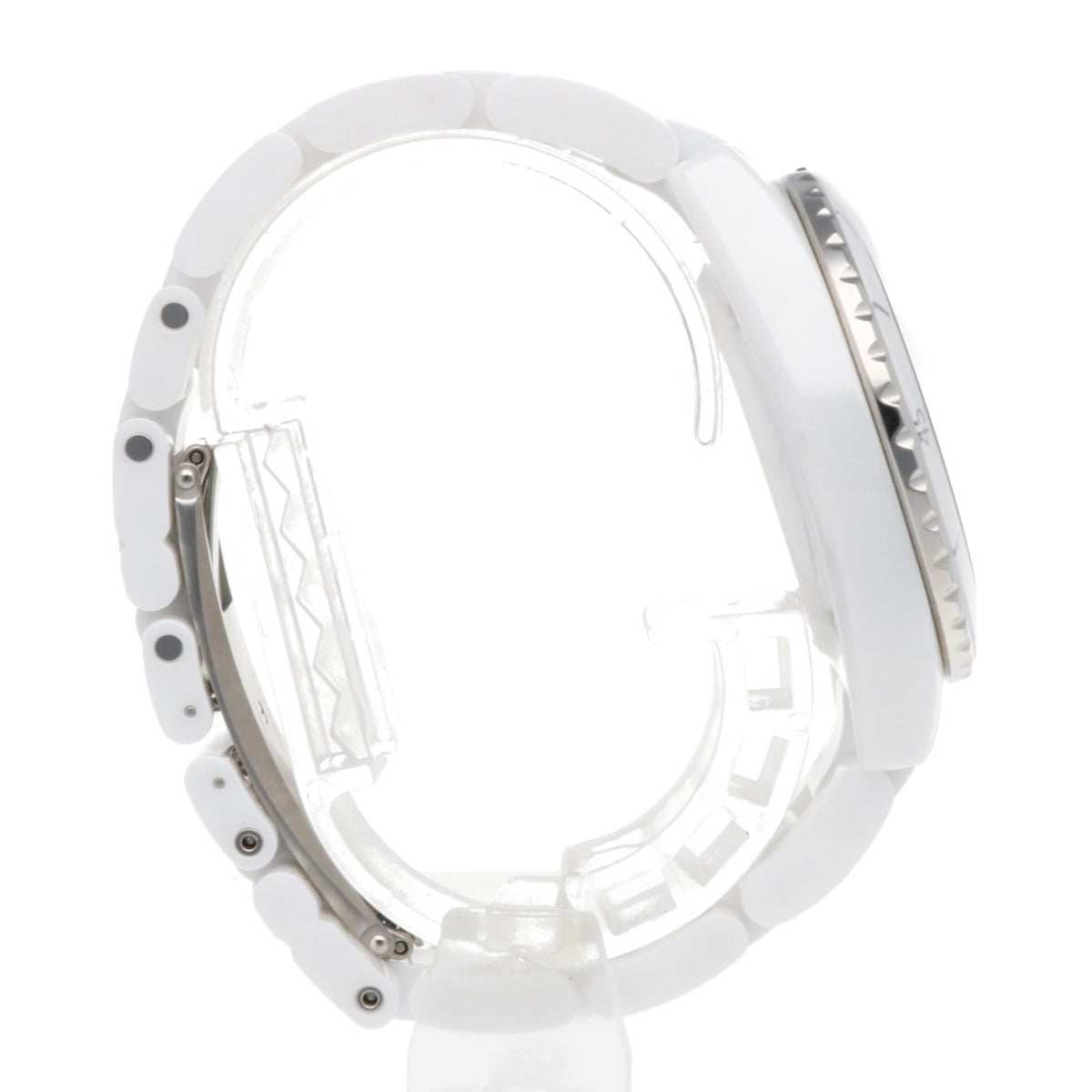 Chanel J12 Weiß Keramik H5700 Weiß Zifferblatt 39mm Uhr