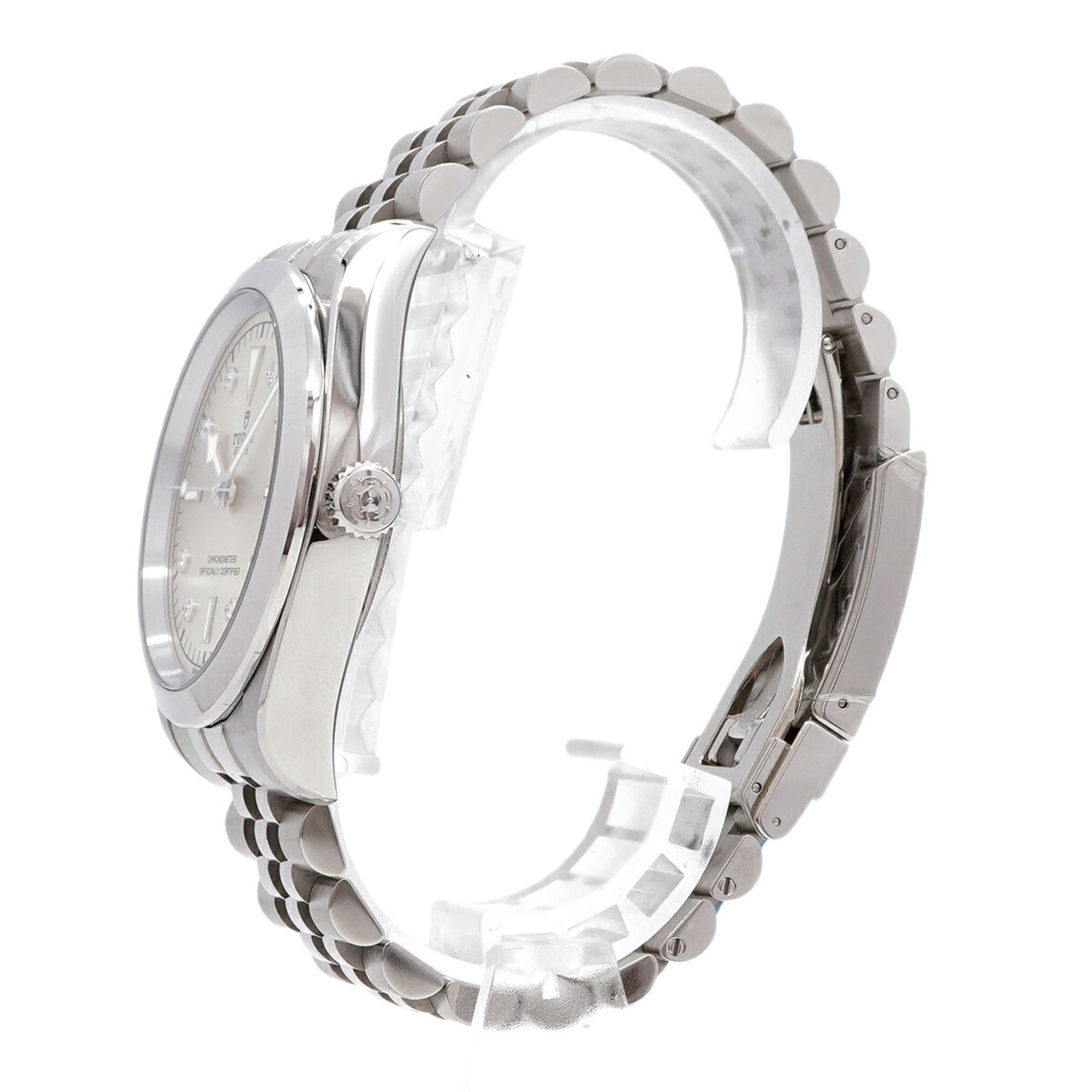 Montre Tudor Black bay One 41 8P Diamond 79680, cadran argenté, 41 mm