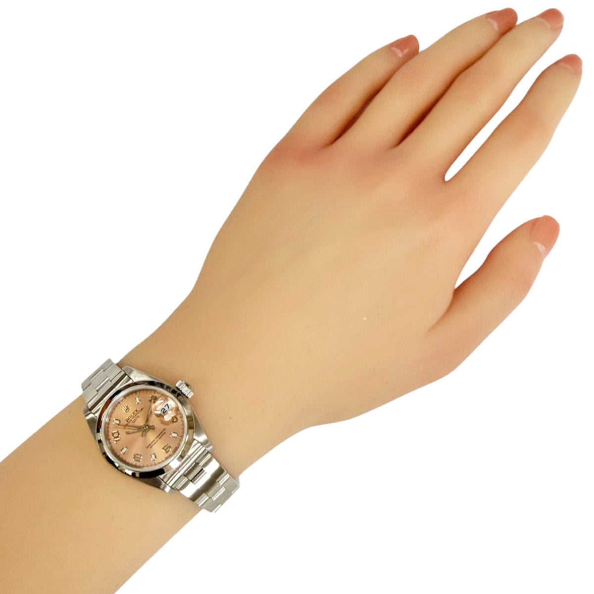 Montre Rolex Date Oyster Perpetual 79160 Rose cadran 26 mm