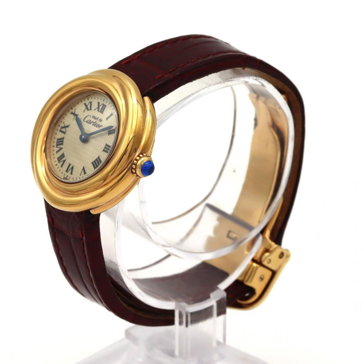 Montre Cartier Must Trinity W1016430, cadran jaune, 26 mm