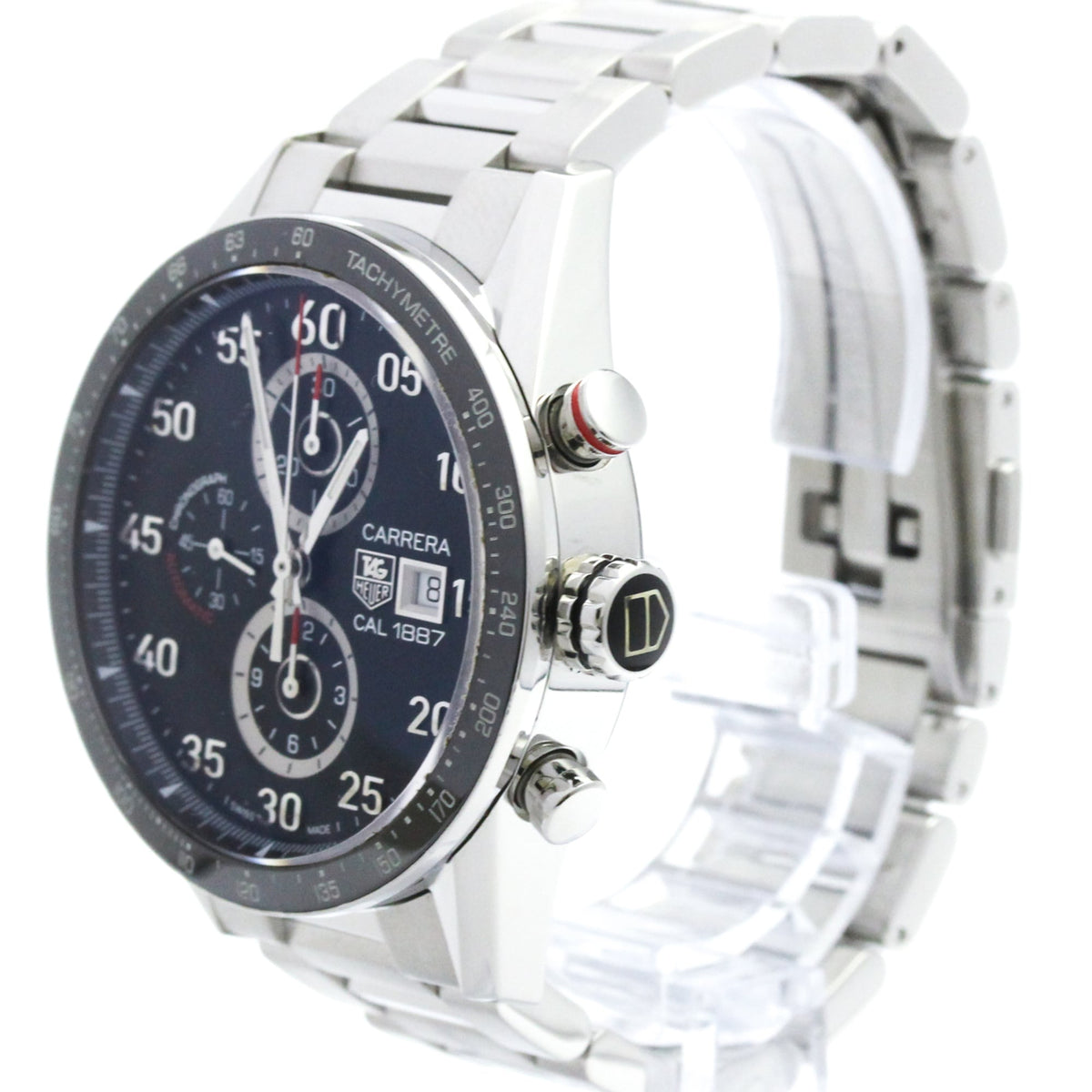 TAG Heuer Carrera CAR2A10 Black Dial 43mm Watch