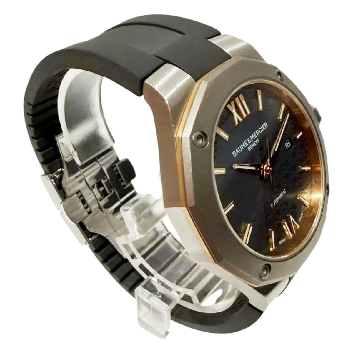 Baume & Mercier Riviera M0A10660, graues Zifferblatt, 42 mm Uhr