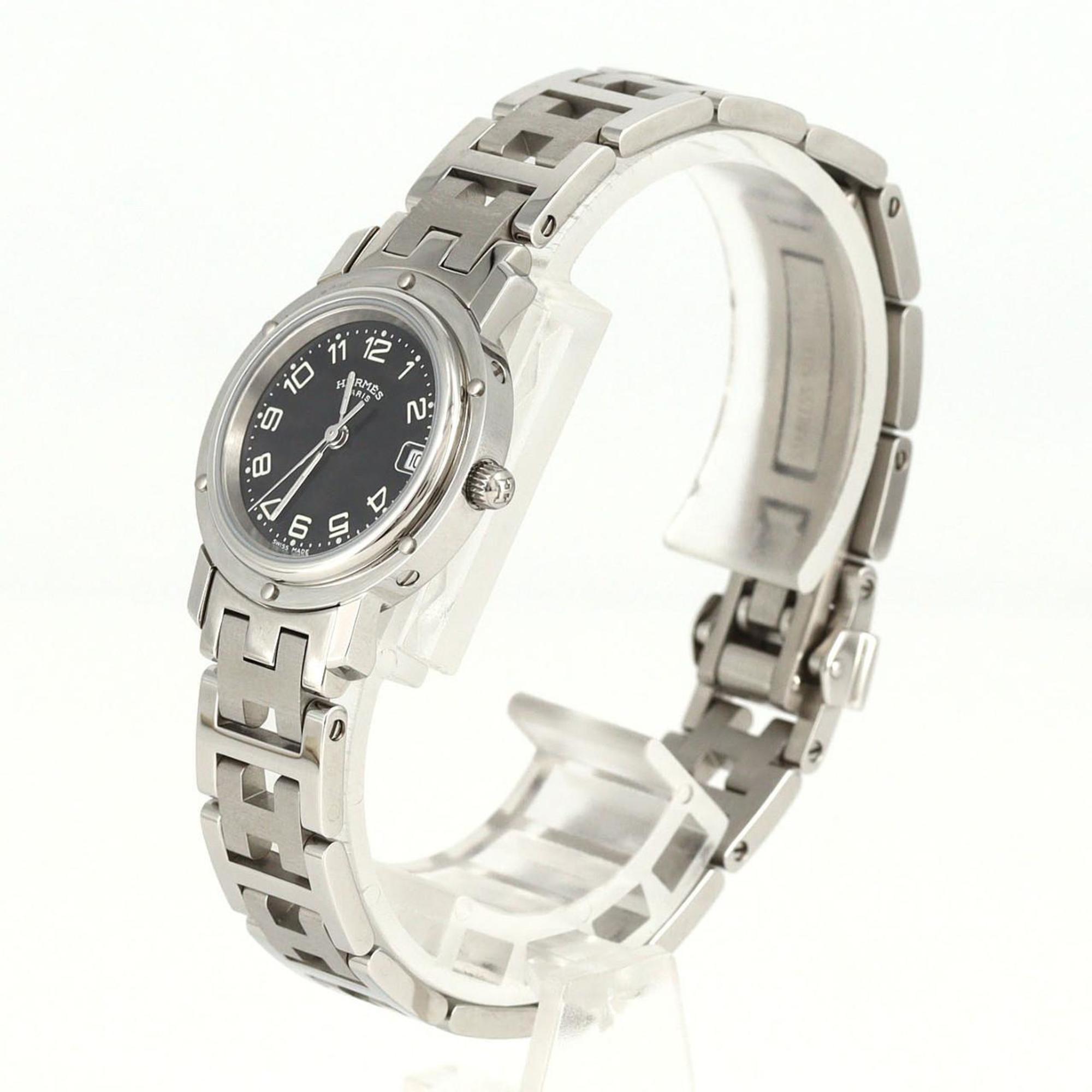 HermÃ¨s Clipper CL4.210 Stainless Steel Quartz Watch