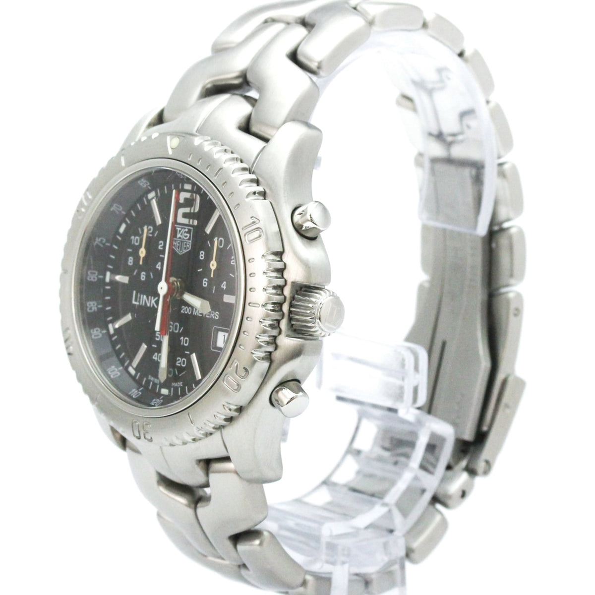 TAG Heuer Link CT1111 Black Dial 42mm Watch