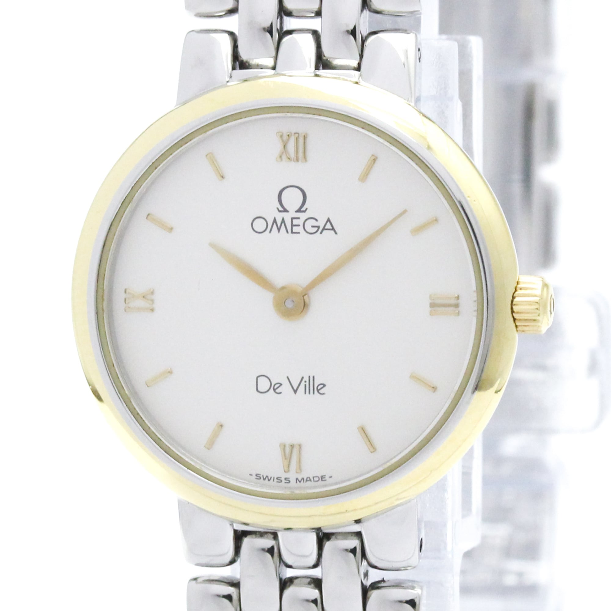 Montre Omega De Ville 7951111, cadran argenté, 23 mm