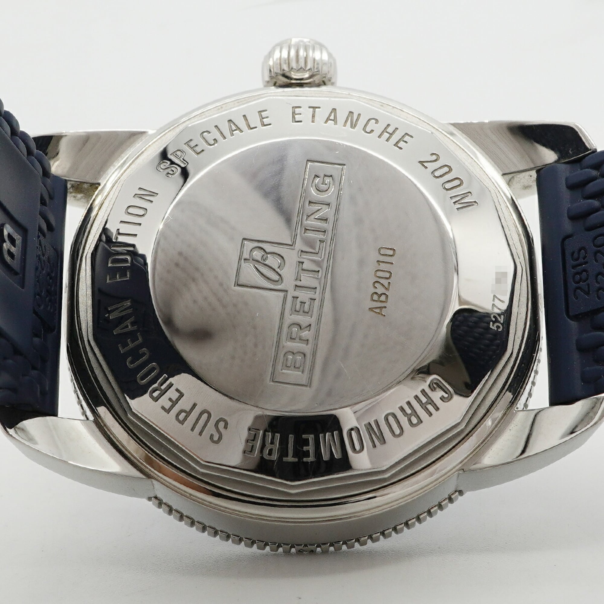 Breitling Superocean Heritage AB2010 Blue Dial 41mm Watch