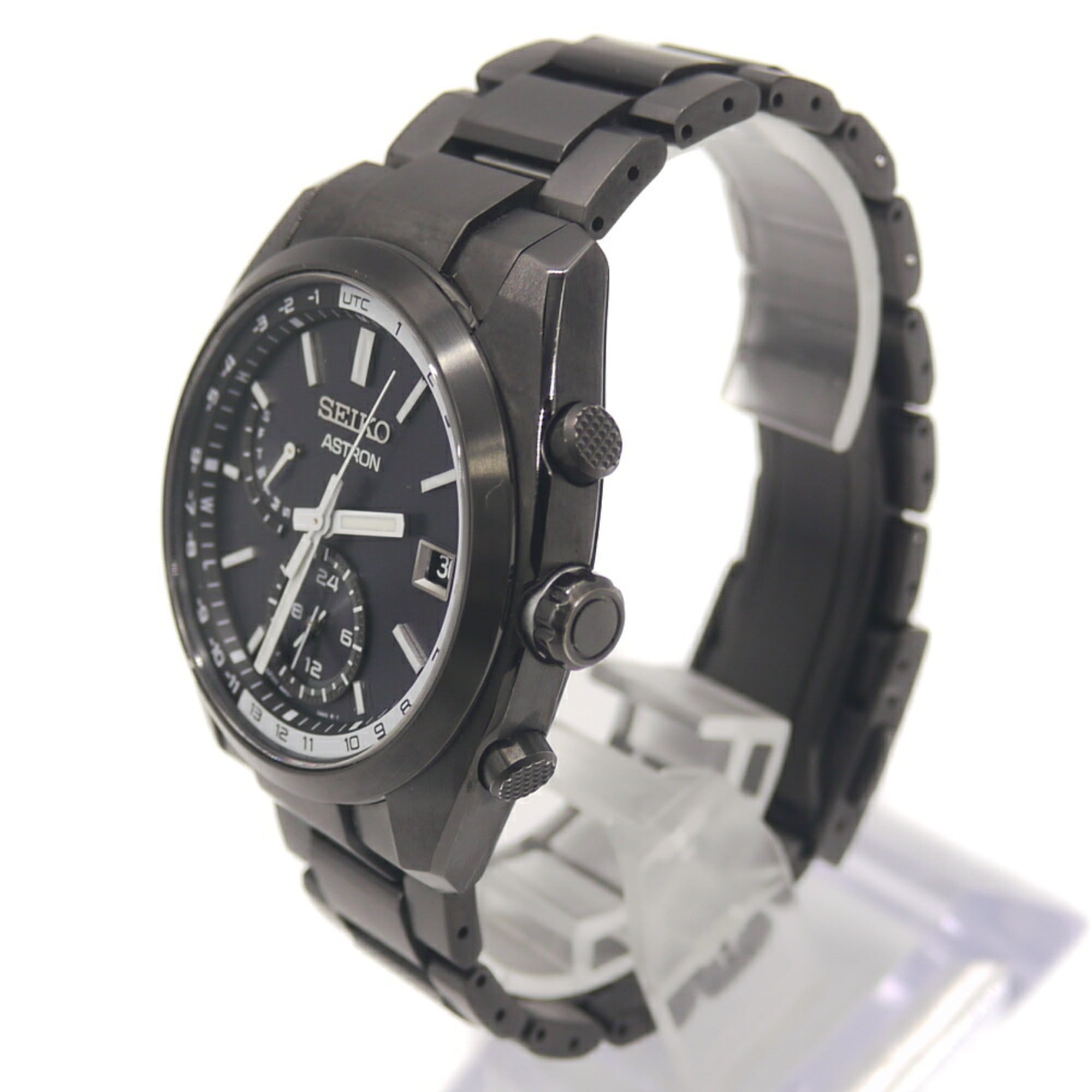 Seiko ASTRON SBXY019 Black Dial 41mm Watch